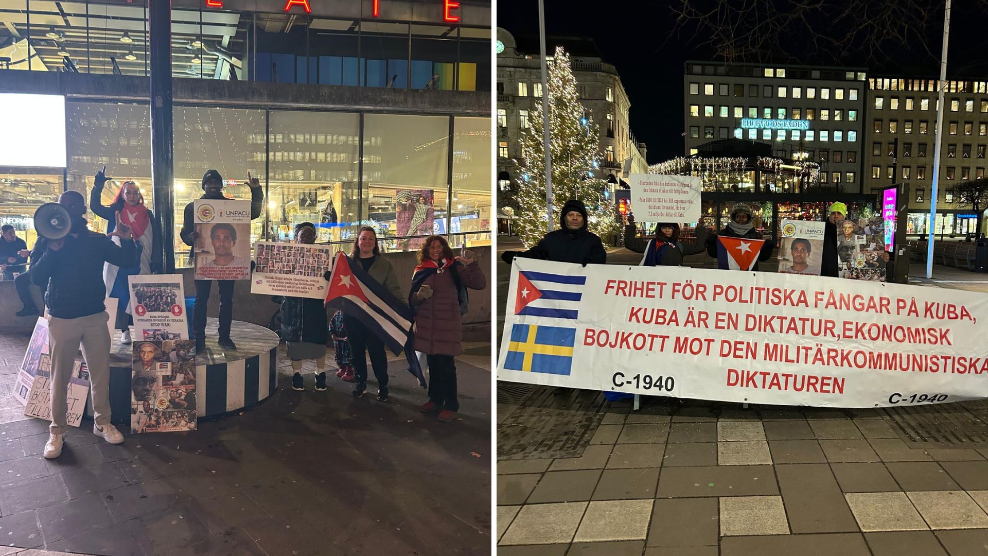 Cubanos se manifestarán en embajada de EEUU en Suecia para pedir acciones contra la dictadura