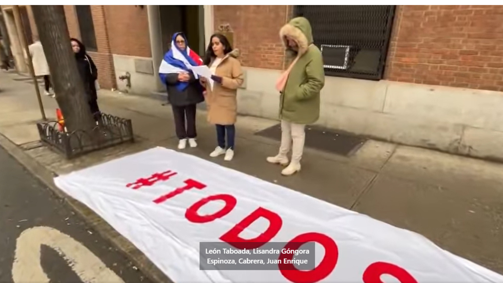 Cubanos se manifiestan en Nueva York por la libertad de todos los presos políticos