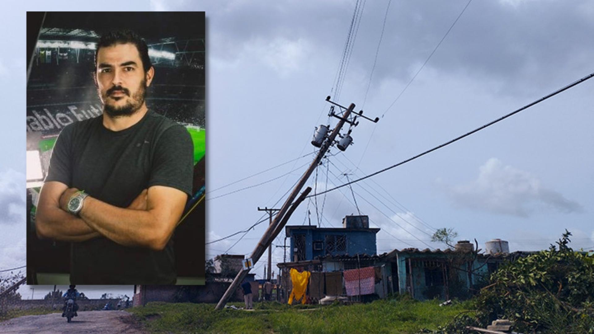 Daguito Valdés: 10 noches sin electricidad y sin poder trabajar en Pinar del Río