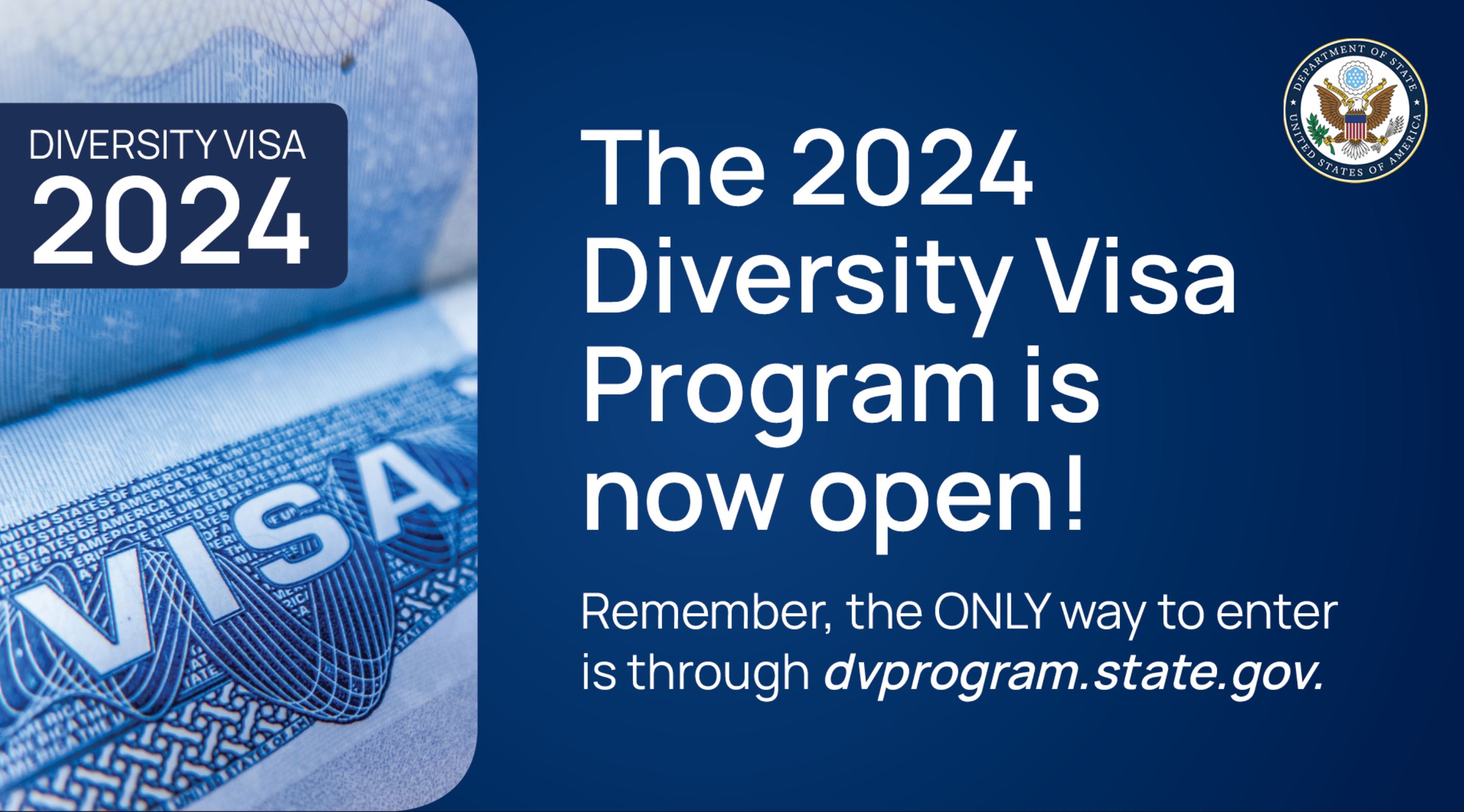 Dan a conocer los nombres de los ganadores de la lotería de visas 2024