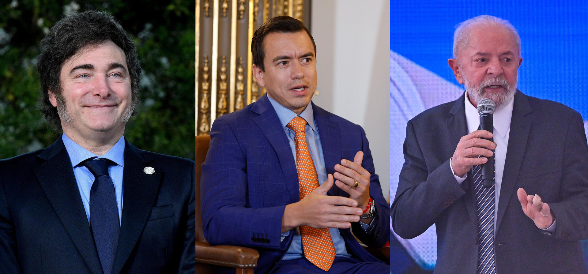Daniel Noboa muestra su admiración por líderes de izquierda mientras aplica políticas de derecha en Ecuador