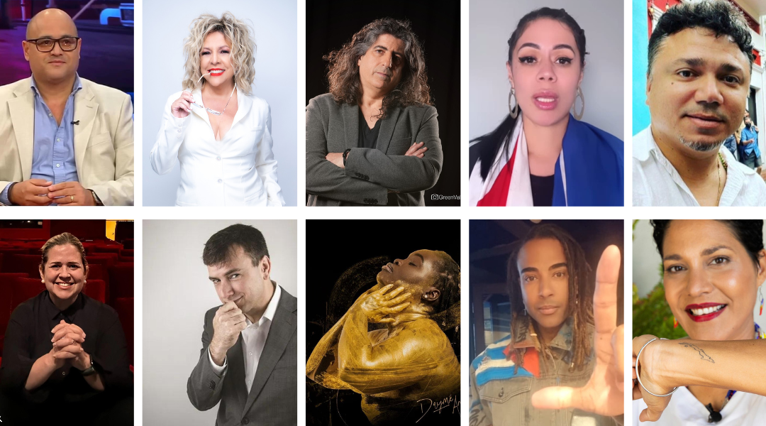 Decenas de artistas y activistas cubanos envían mensaje a los militares: "Únete a tu pueblo"