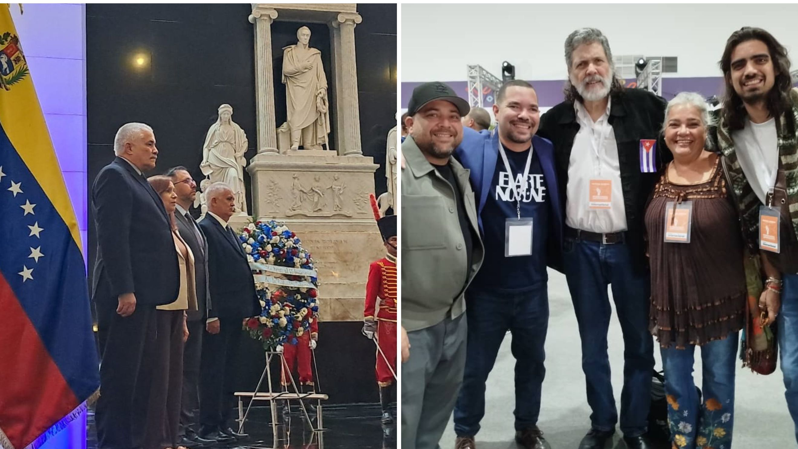 Delegación del régimen cubano en Venezuela para asistir a toma de posesión de Maduro