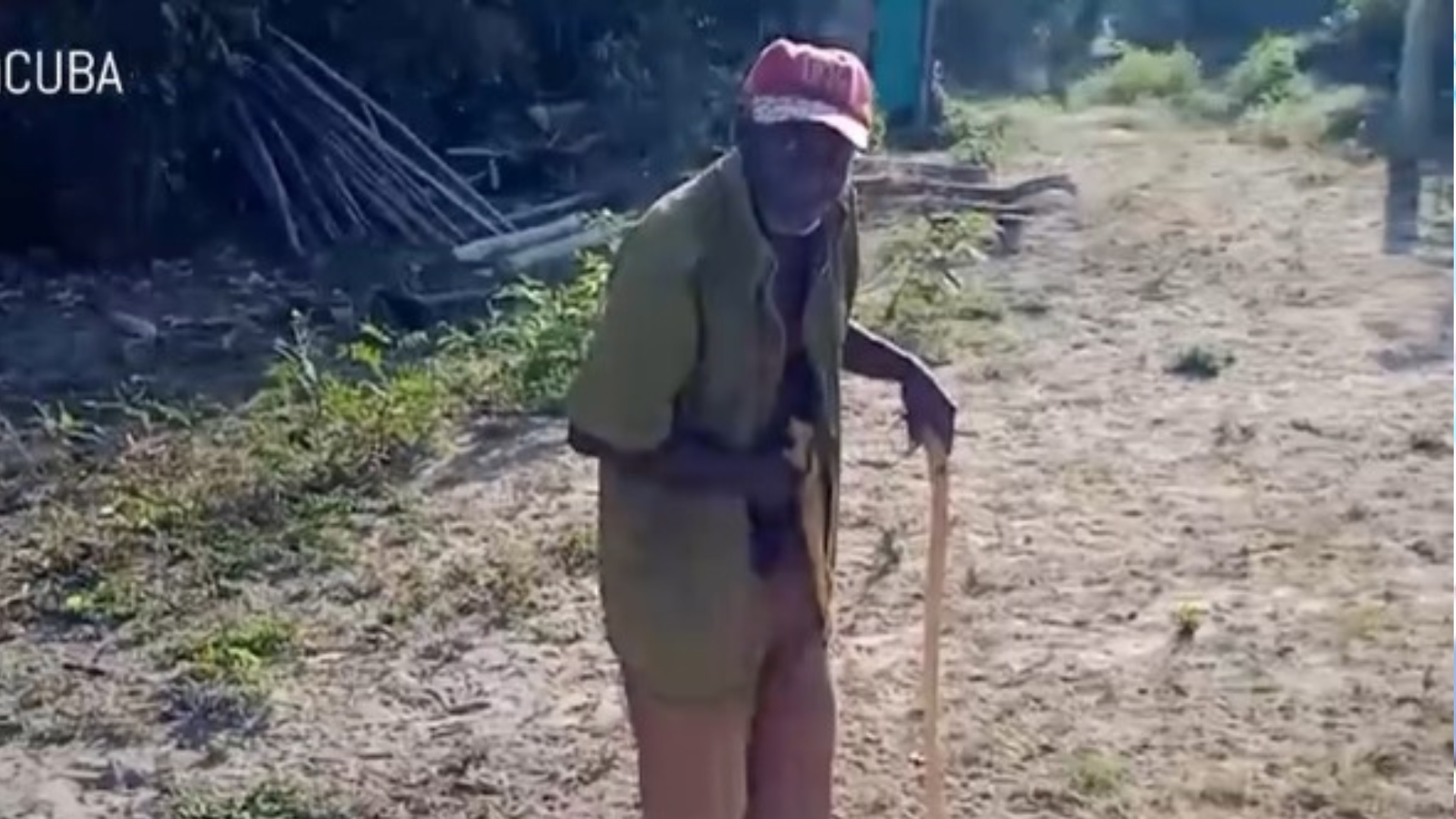 Denuncia: anciano enfermo y desatendido en Cuba