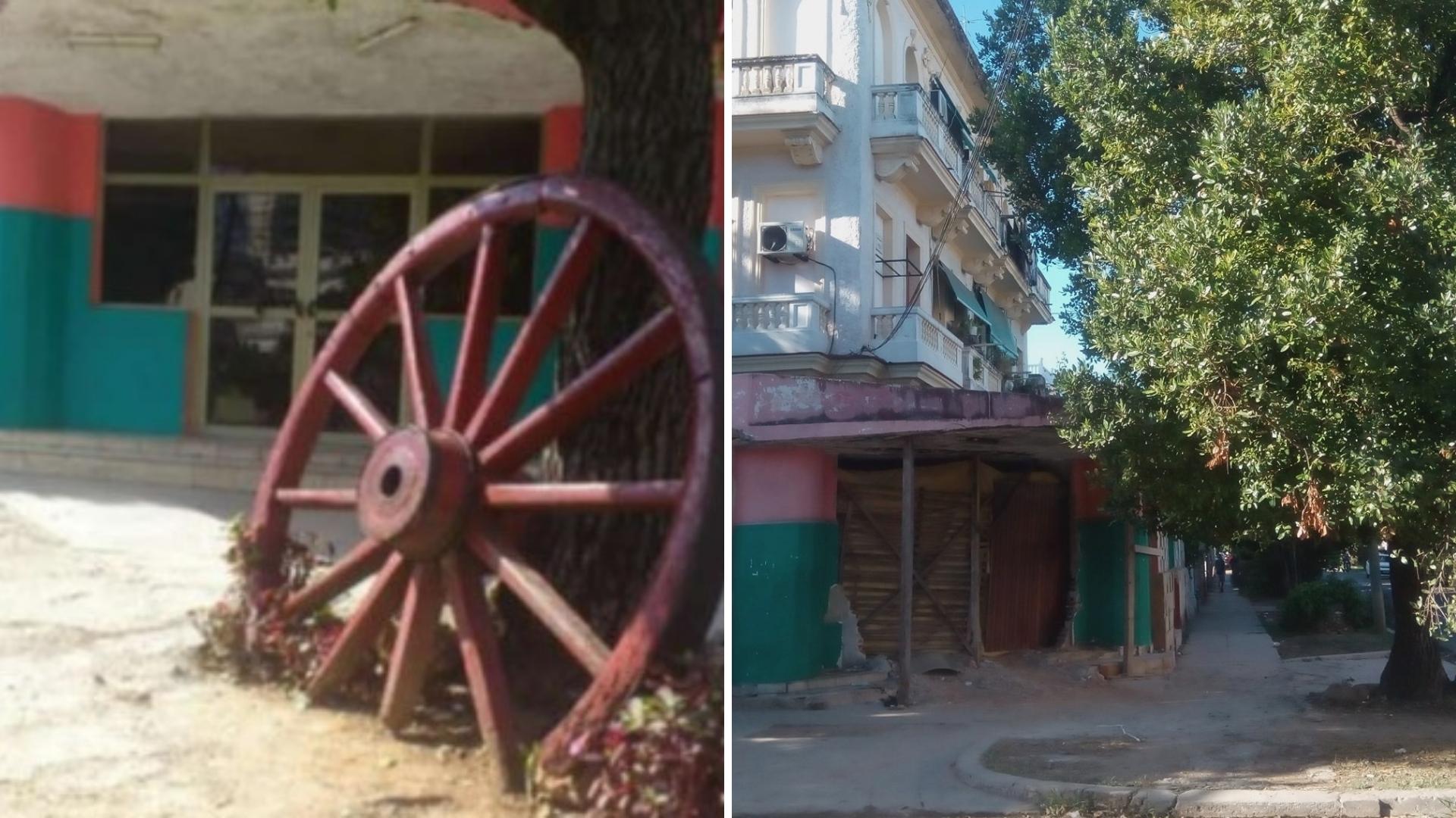 Desaparece la rueda del emblemático restaurante habanero “La Carreta”