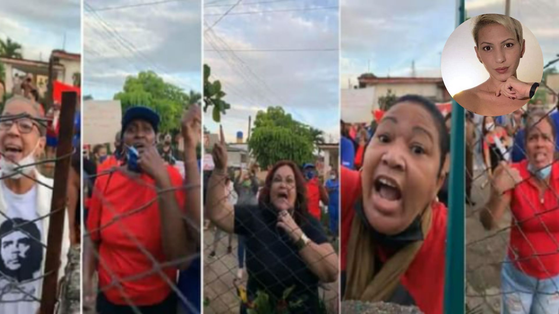 "Deseo que les suenen un apagón": Saily a represoras a un año de acto de repudio
