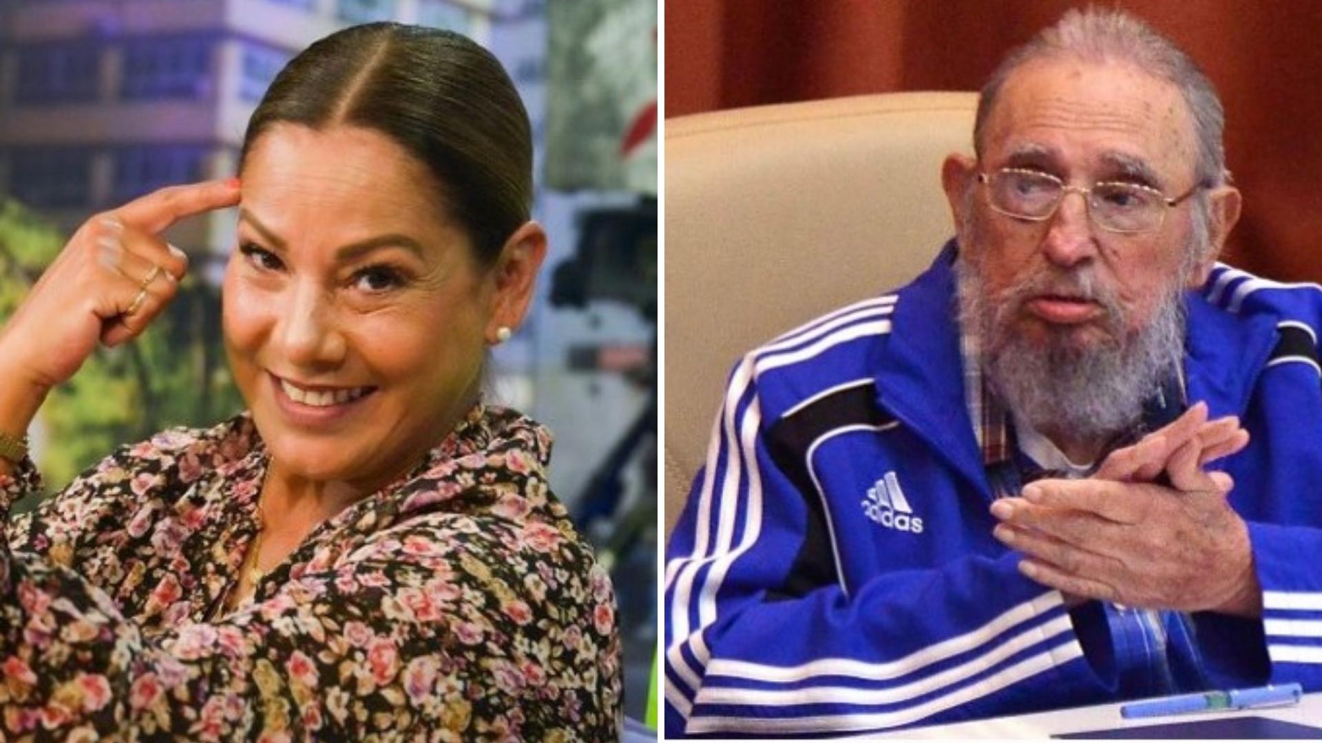 Destapan video en el que Edith Massola llama “imprescindible hombre” a Fidel Castro 