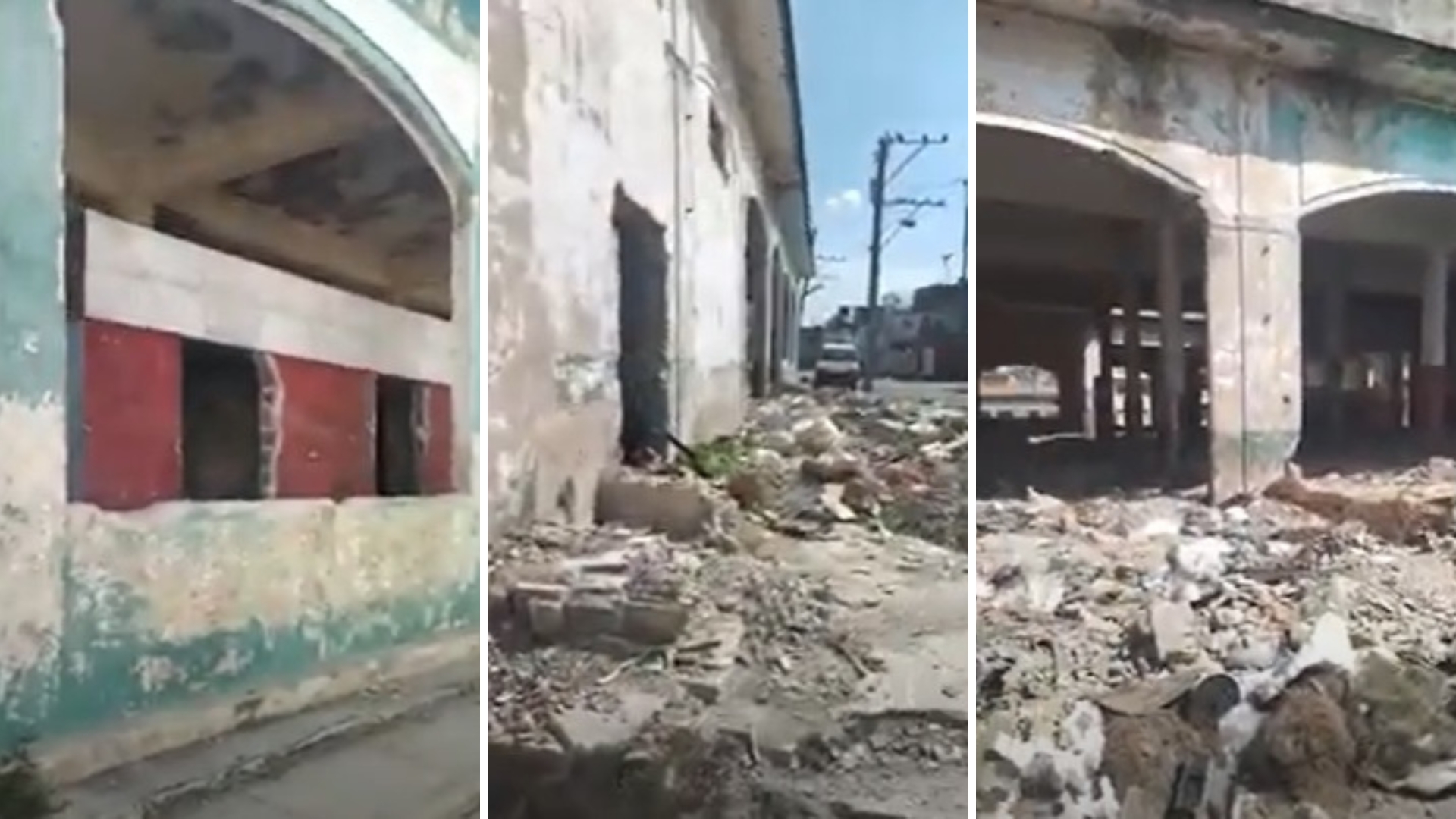Destruido: así está el antiguo Gran Mercado de Regla, en La Habana