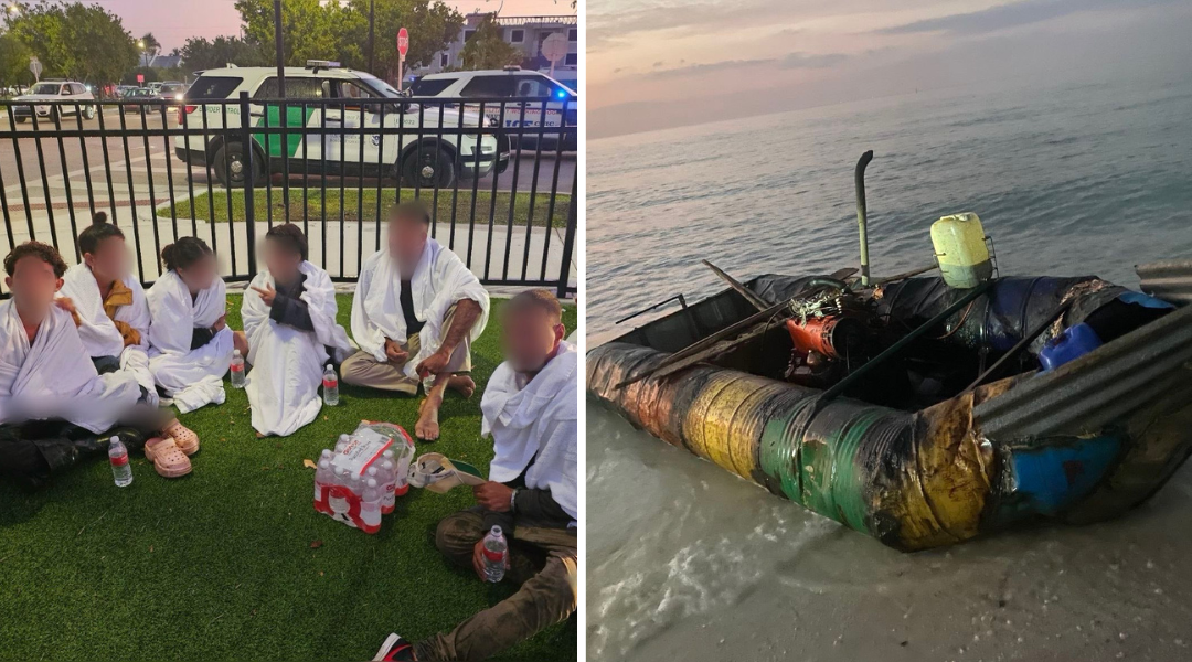 Detenidos nueve balseros cubanos en Key West, Florida: serán deportados