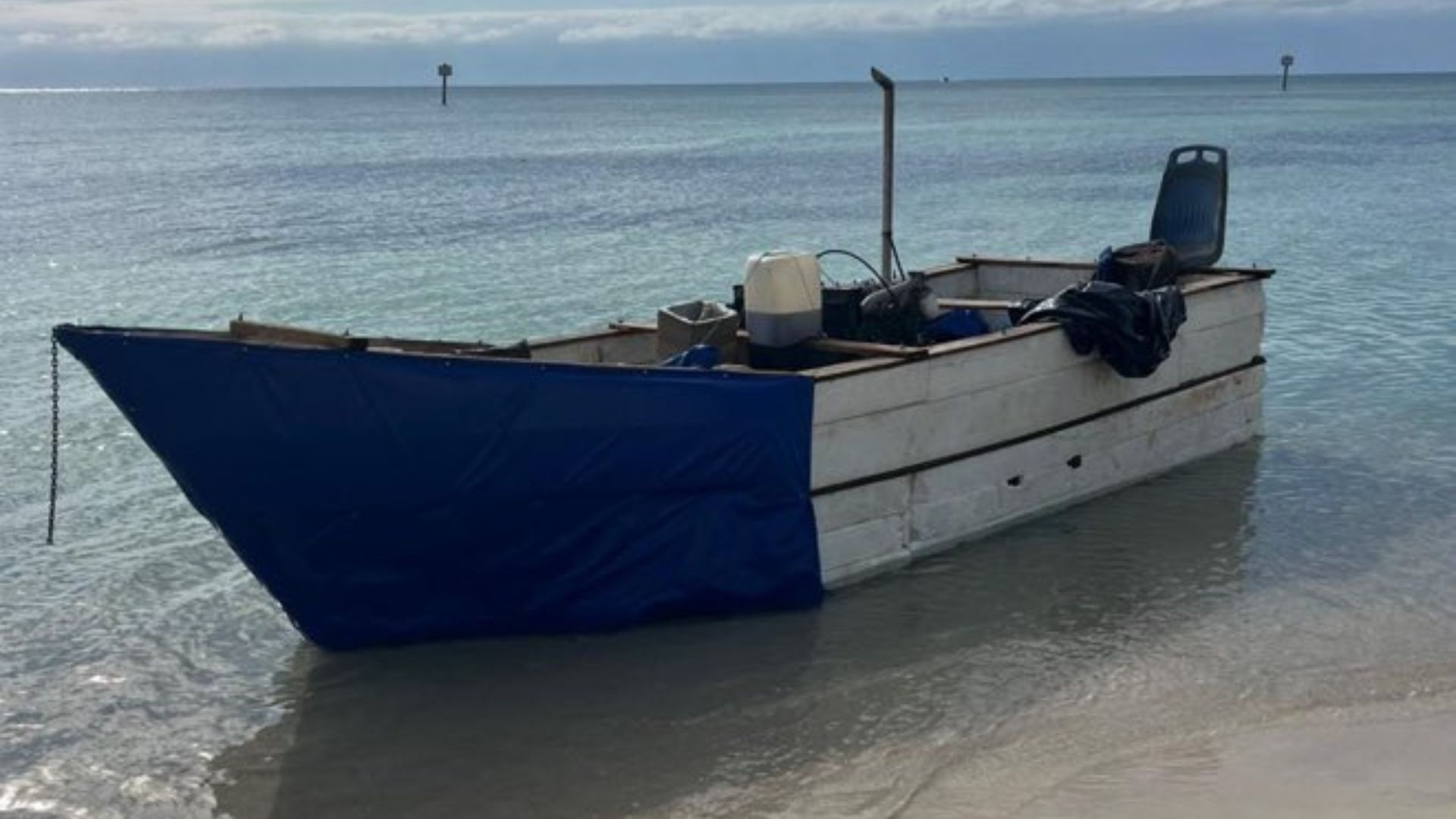 Detienen a 10 balseros cubanos en Cayo Hueso