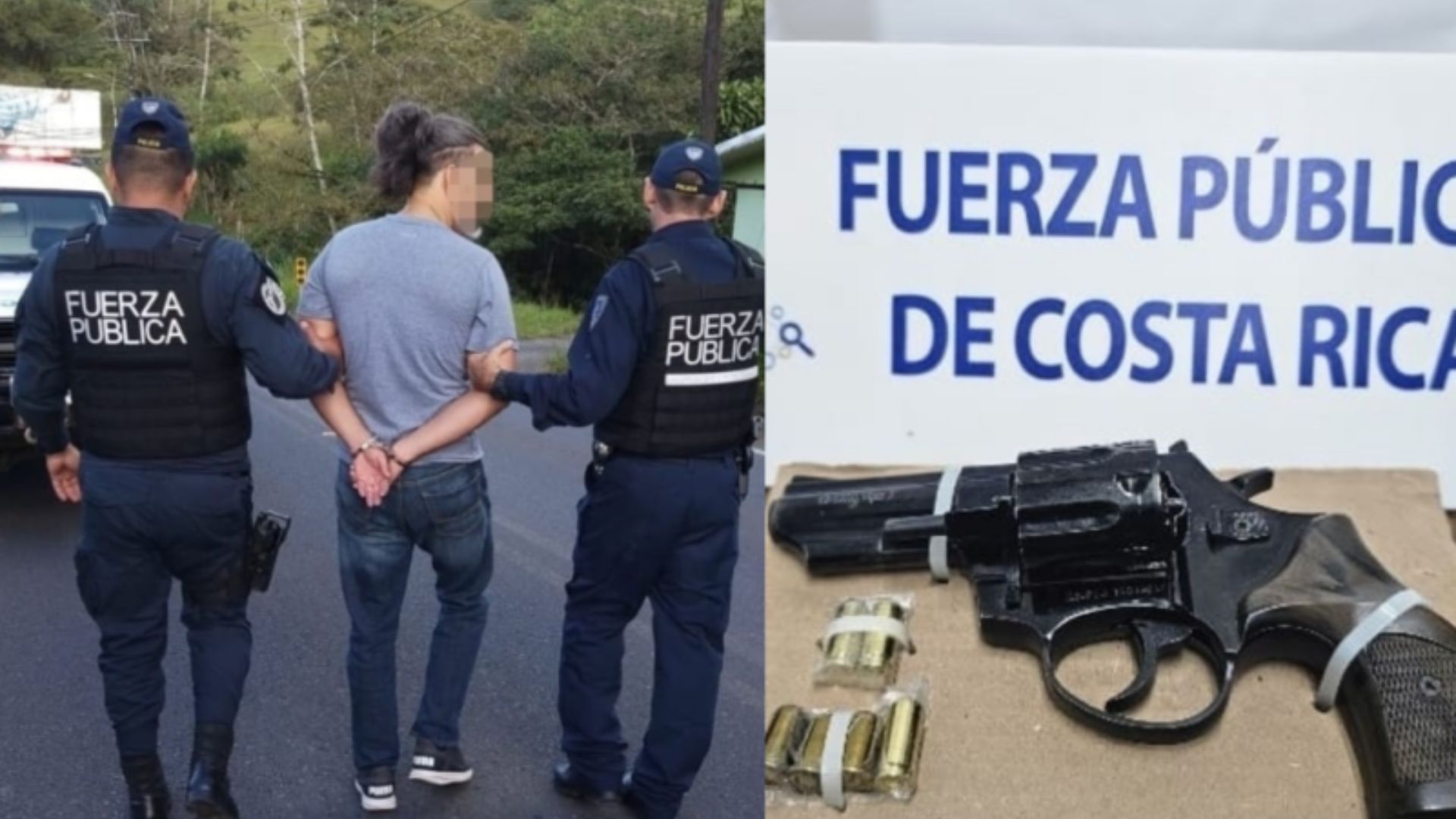 Detienen a cubano en Costa Rica por disparar arma en zona comercial