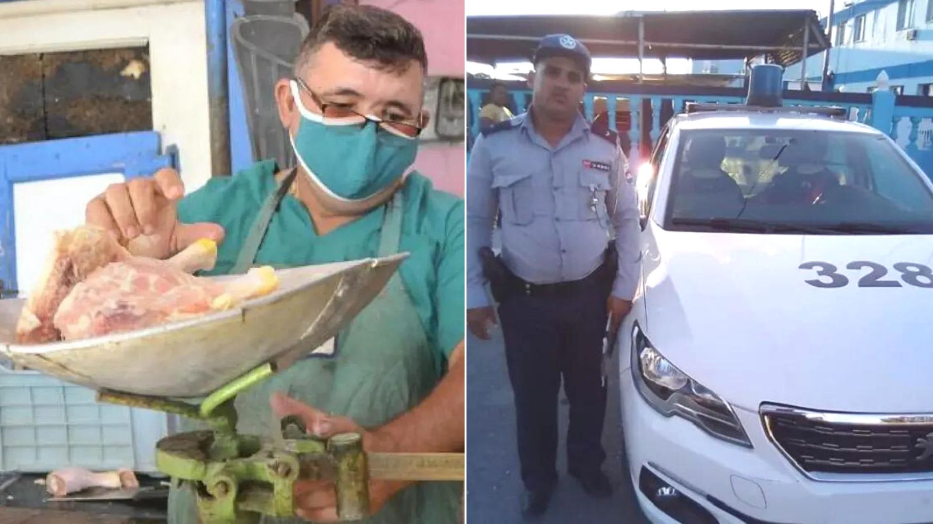 Detienen a presuntos ladrones de carne en La Habana: otra historia de “policía bueno” del régimen