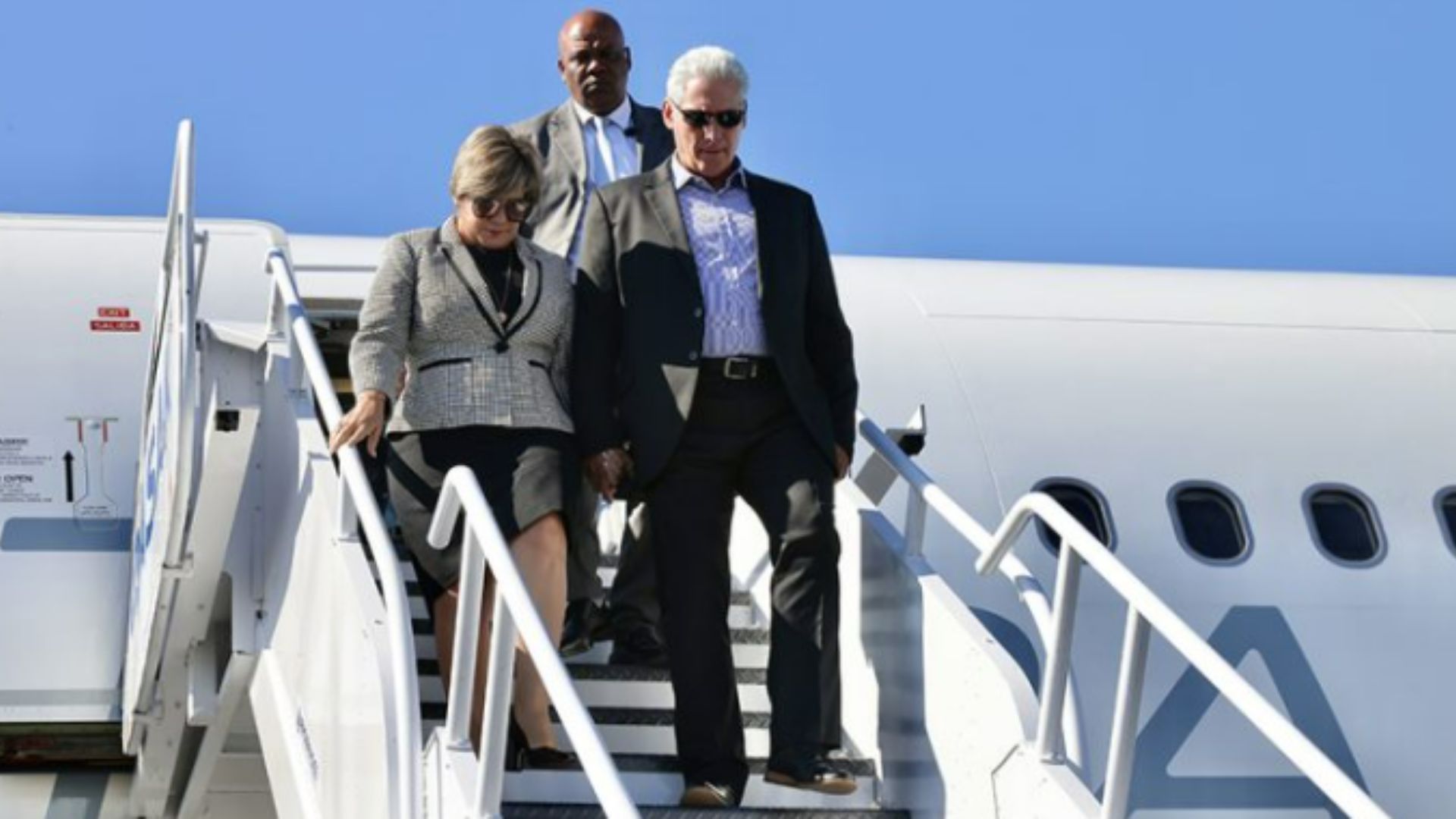 Dictador Miguel Díaz-Canel llega a EE.UU. para Asamblea de la ONU