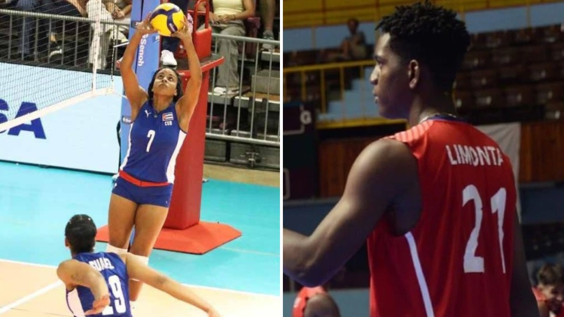 Dos voleibolistas cubanos se fugan de delegaciones deportivas del régimen 