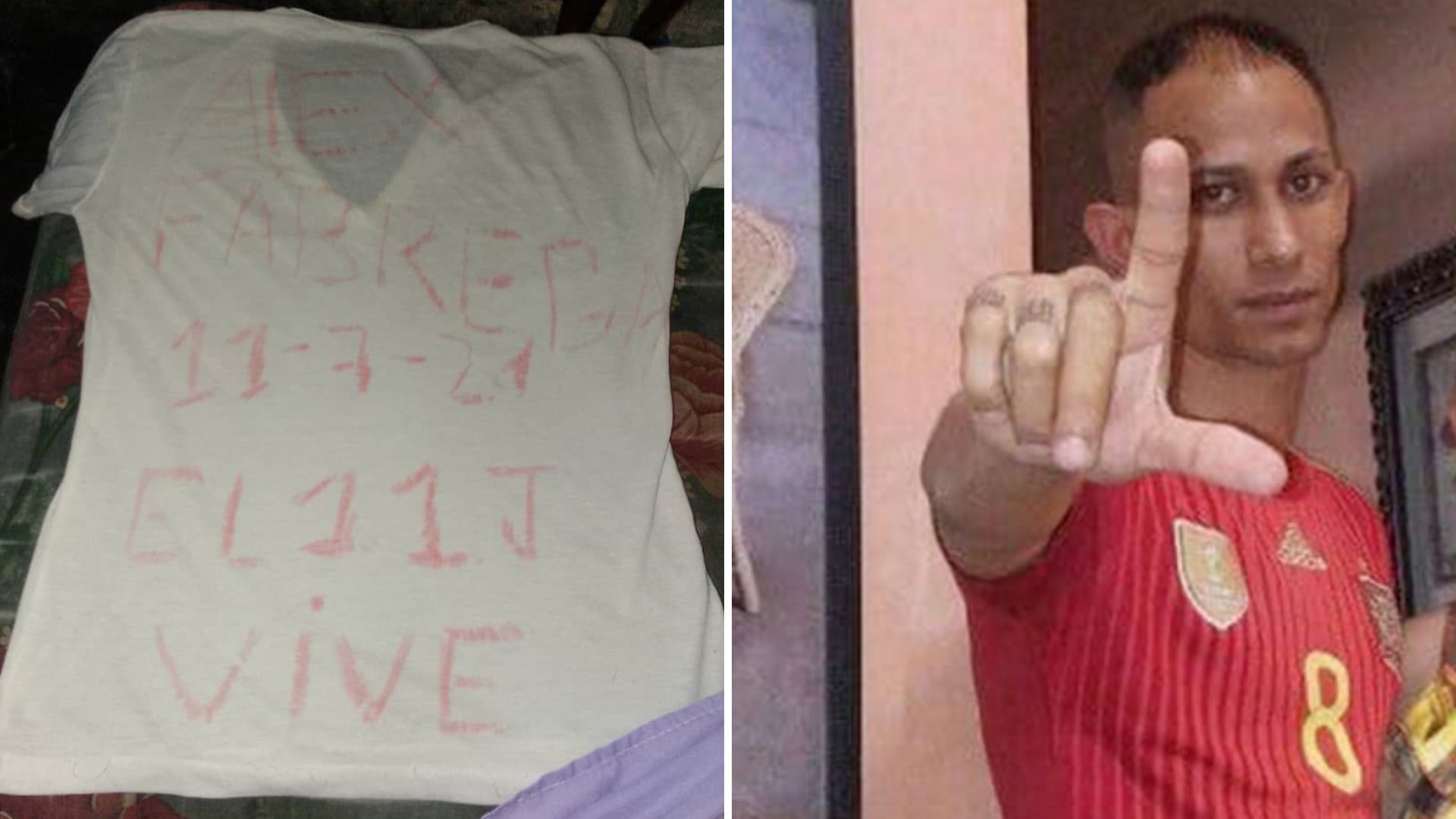 El homenaje de Alexander Fábregas por el 11J: ayuno y camiseta conmemorativa