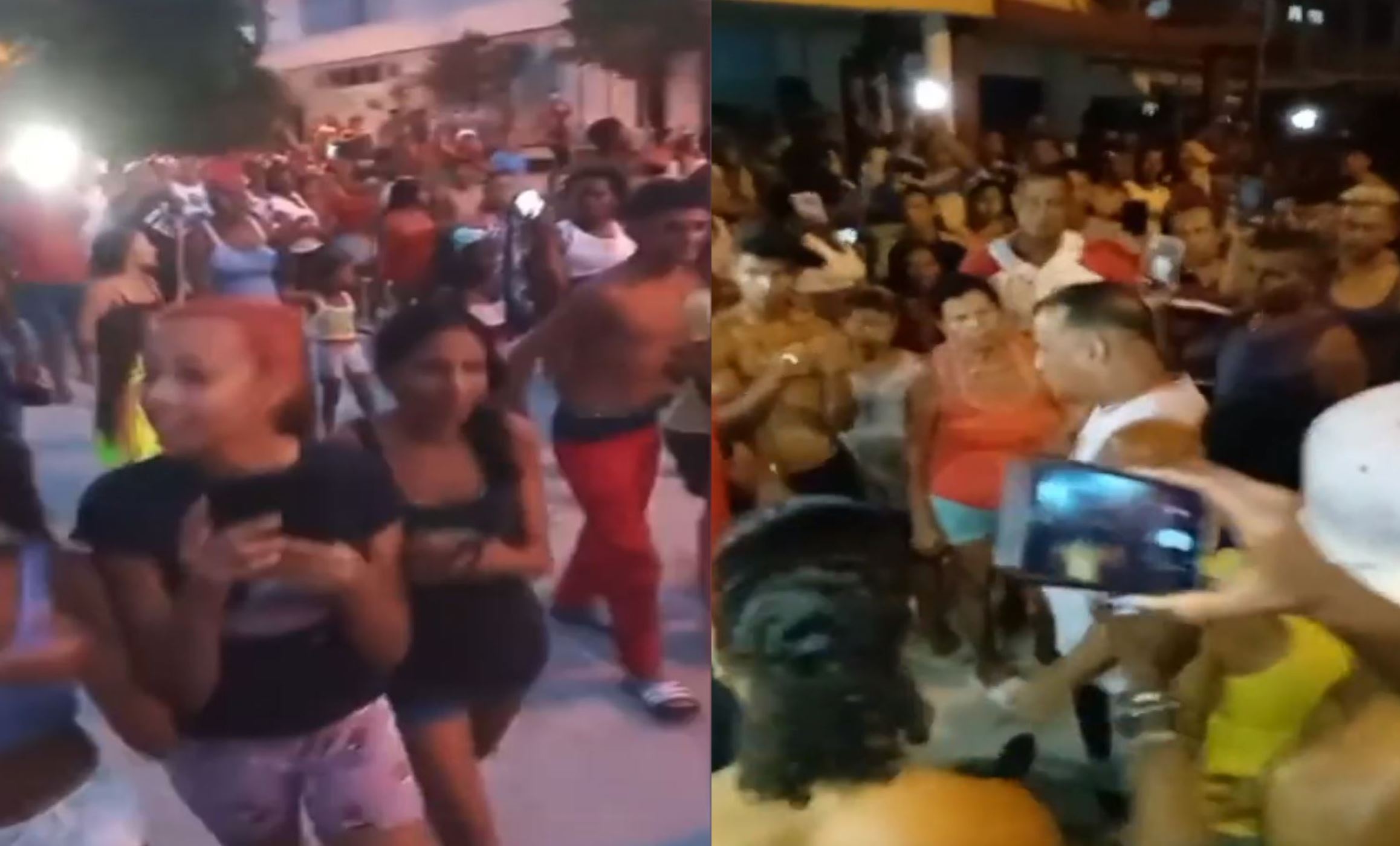El pueblo de Caimanera se lanza a las calles al grito de "Libertad"