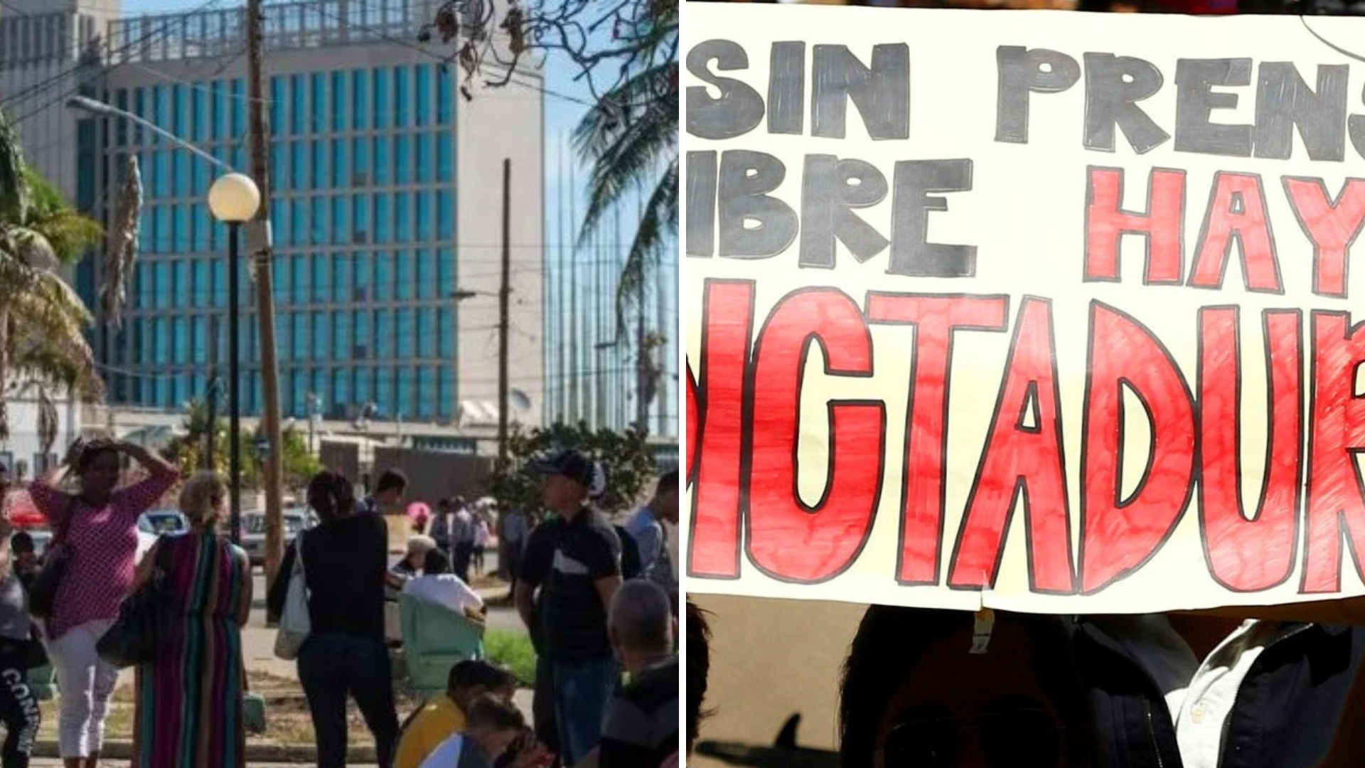 Embajada de EE.UU. pide libertad para periodistas presos en Cuba 
