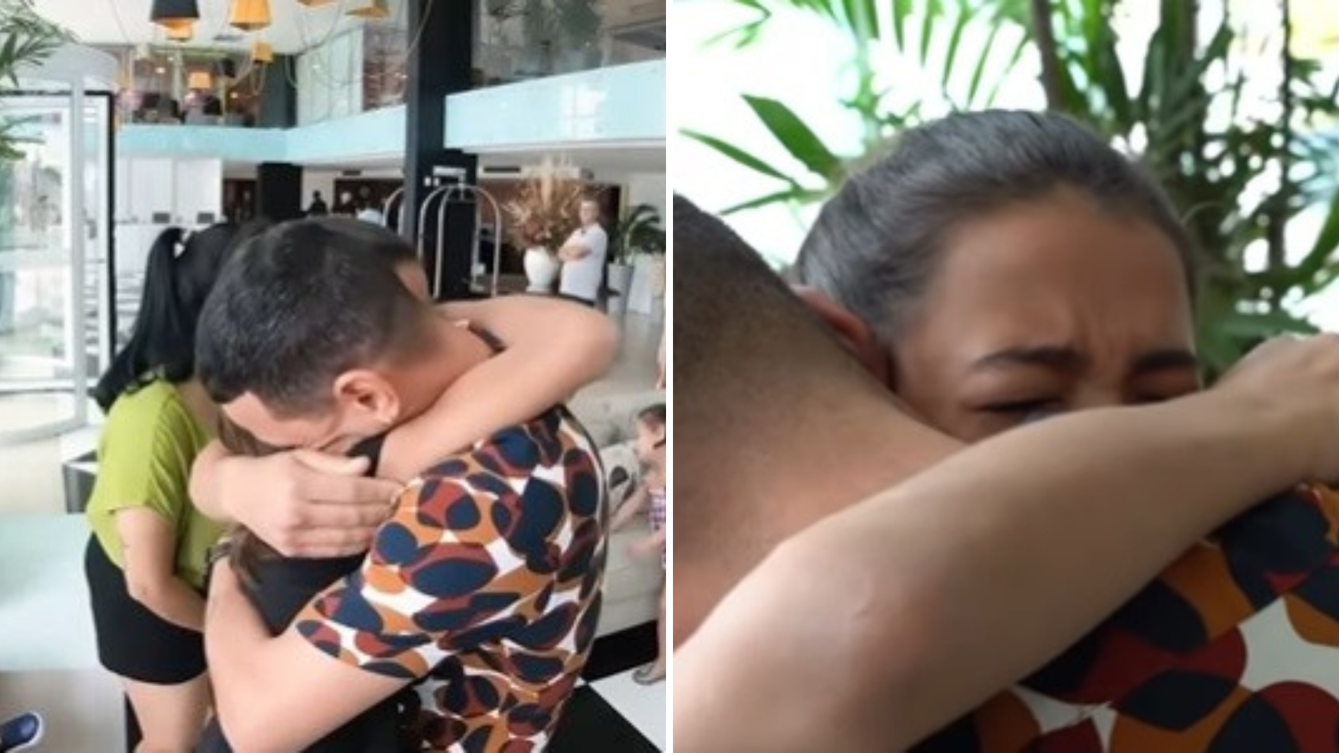 Emotivo reencuentro de Robeisy Ramírez con su hija tras cinco años de separación