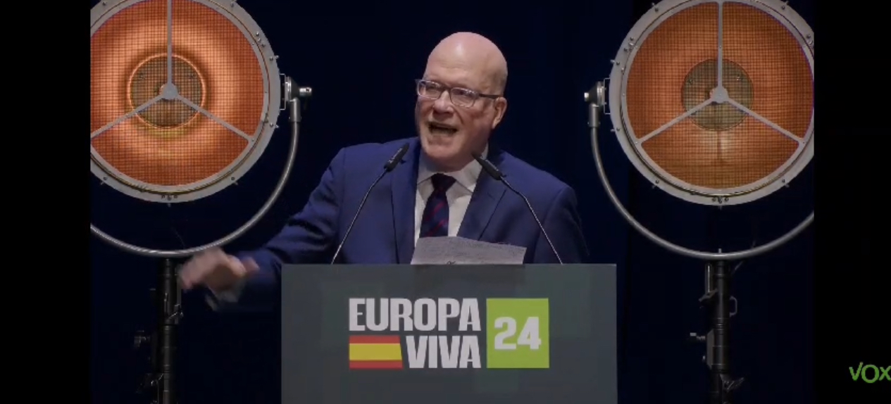 Emotivo y contundente discurso de Orlando Gutiérrez en la convención "Europa Viva 24" en España