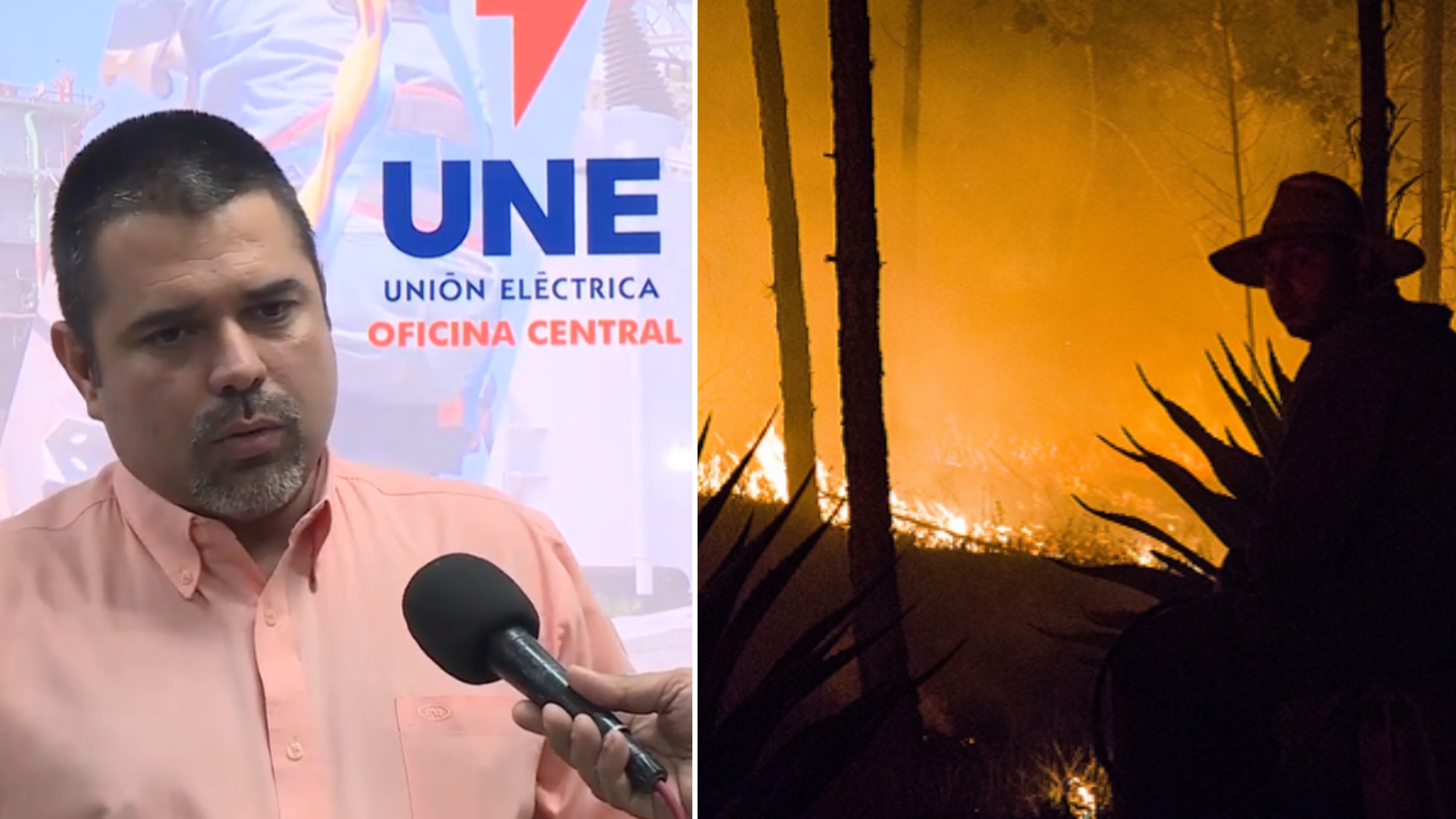 Empresa del régimen atribuye a "incendios forestales" el apagón de media Cuba