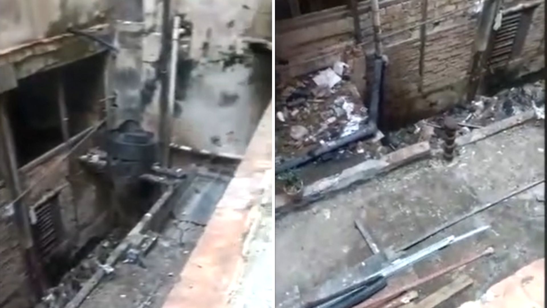 "En cualquier momento esto se cae": edificio en peligro de derrumbe