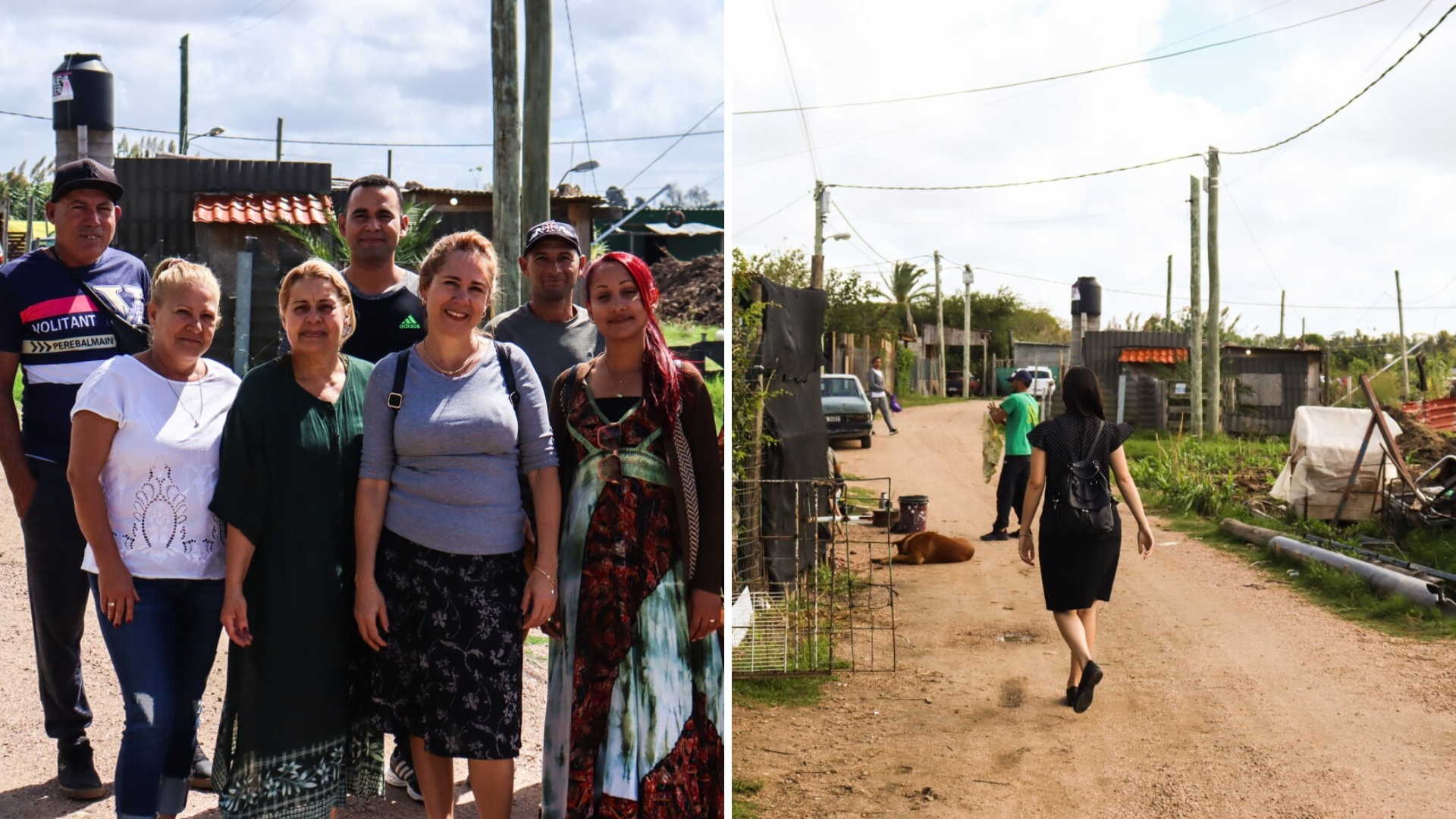Entre más de 60 familias cubanas crean “un barrio” en Uruguay
