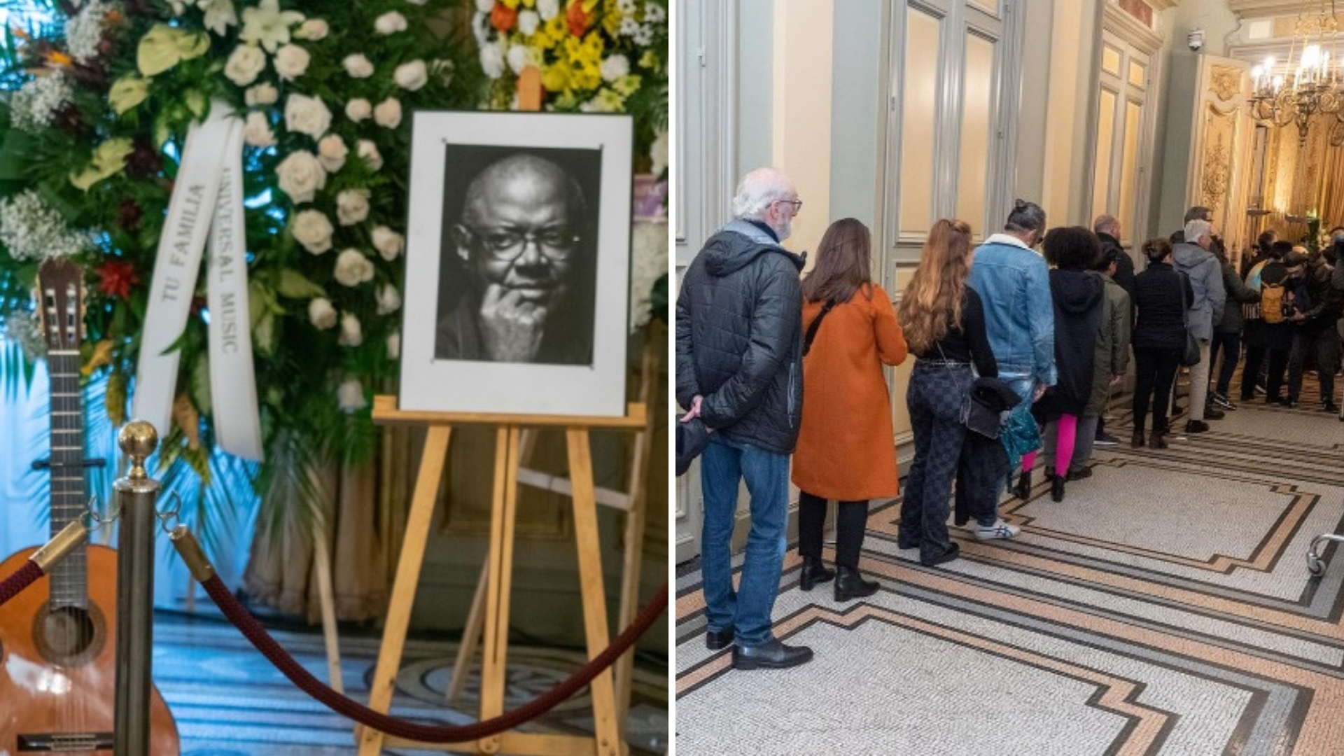 España le dice adiós a Pablo Milanés en Capilla Ardiente