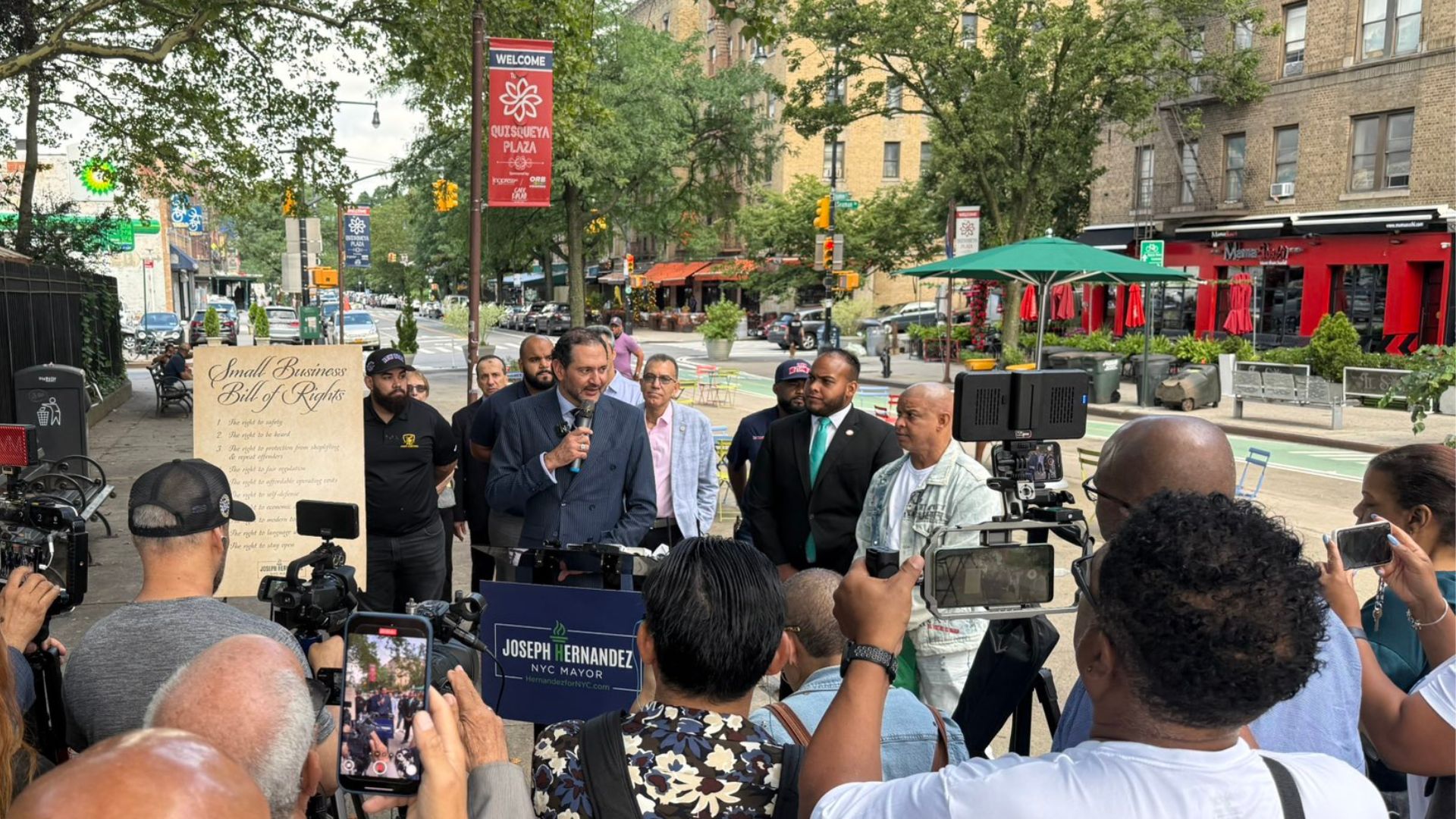 Exiliado cubano Joseph Hernández aspira a la alcaldía de Nueva York