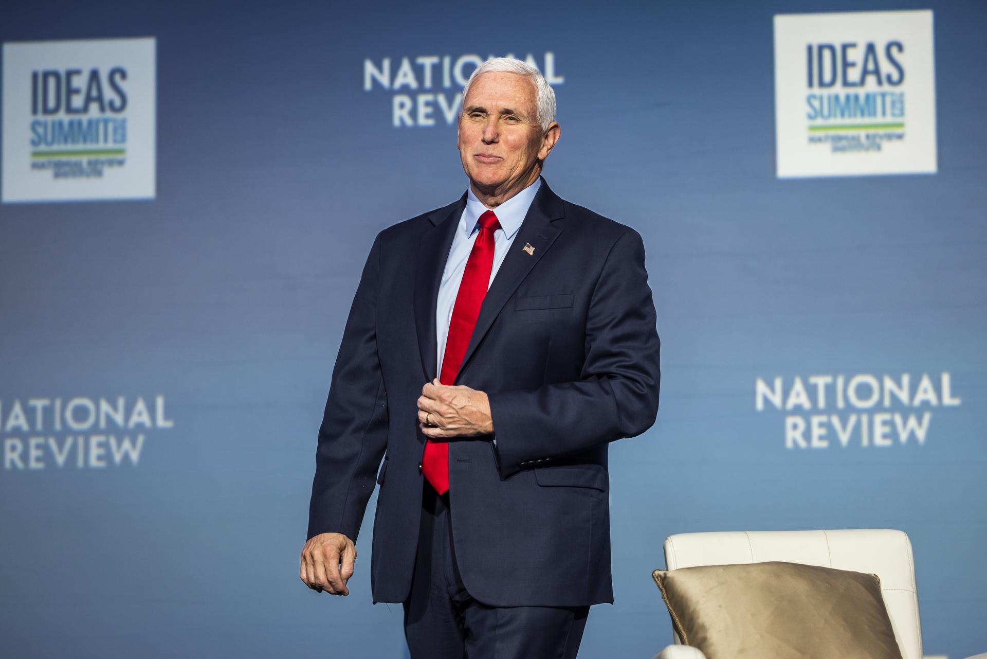 Exvicepresidente de EEUU Mike Pence presenta su candidatura para elecciones de 2024
