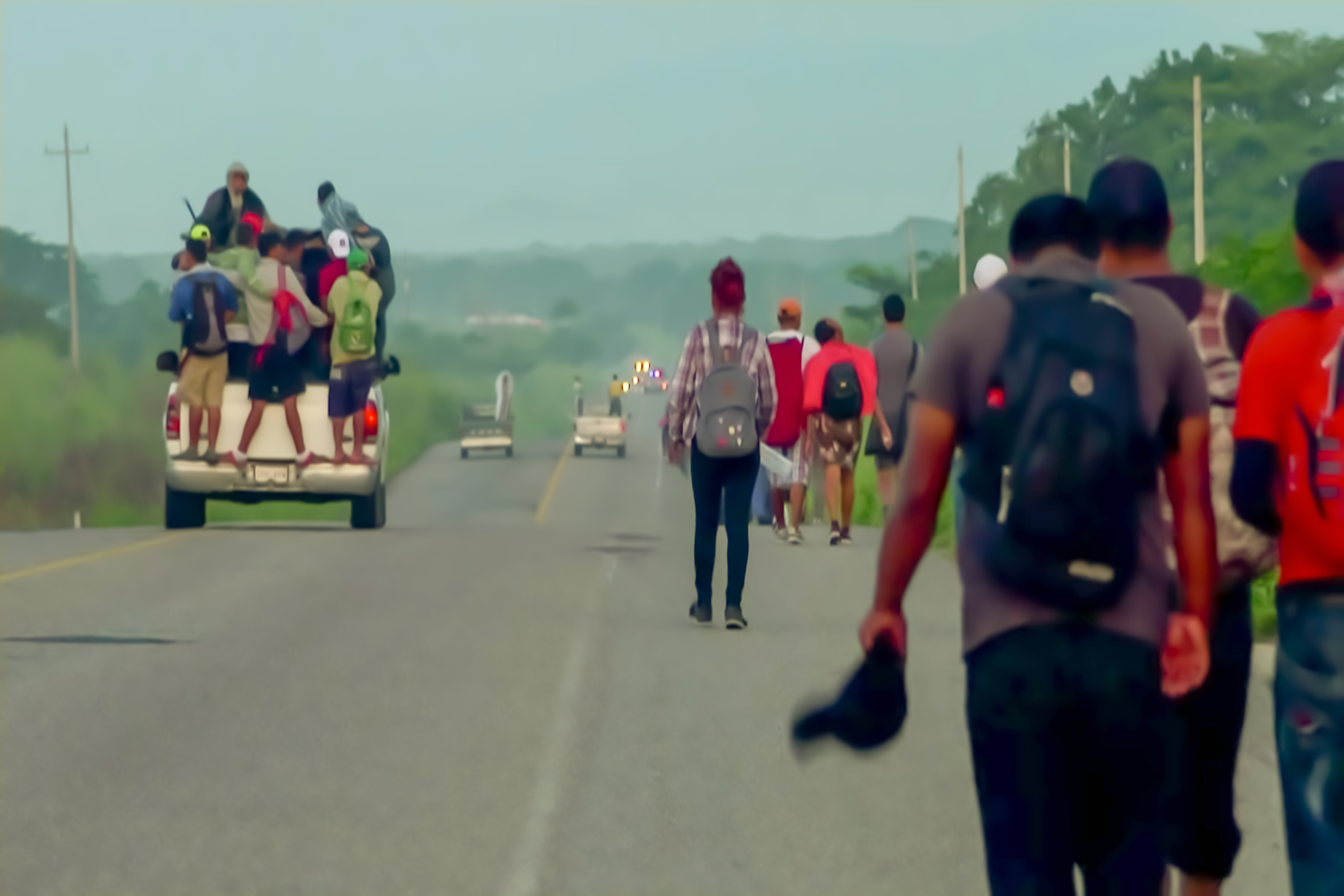 Familia de 9 migrantes cubanos es rescatada en México tras llamado de auxilio
