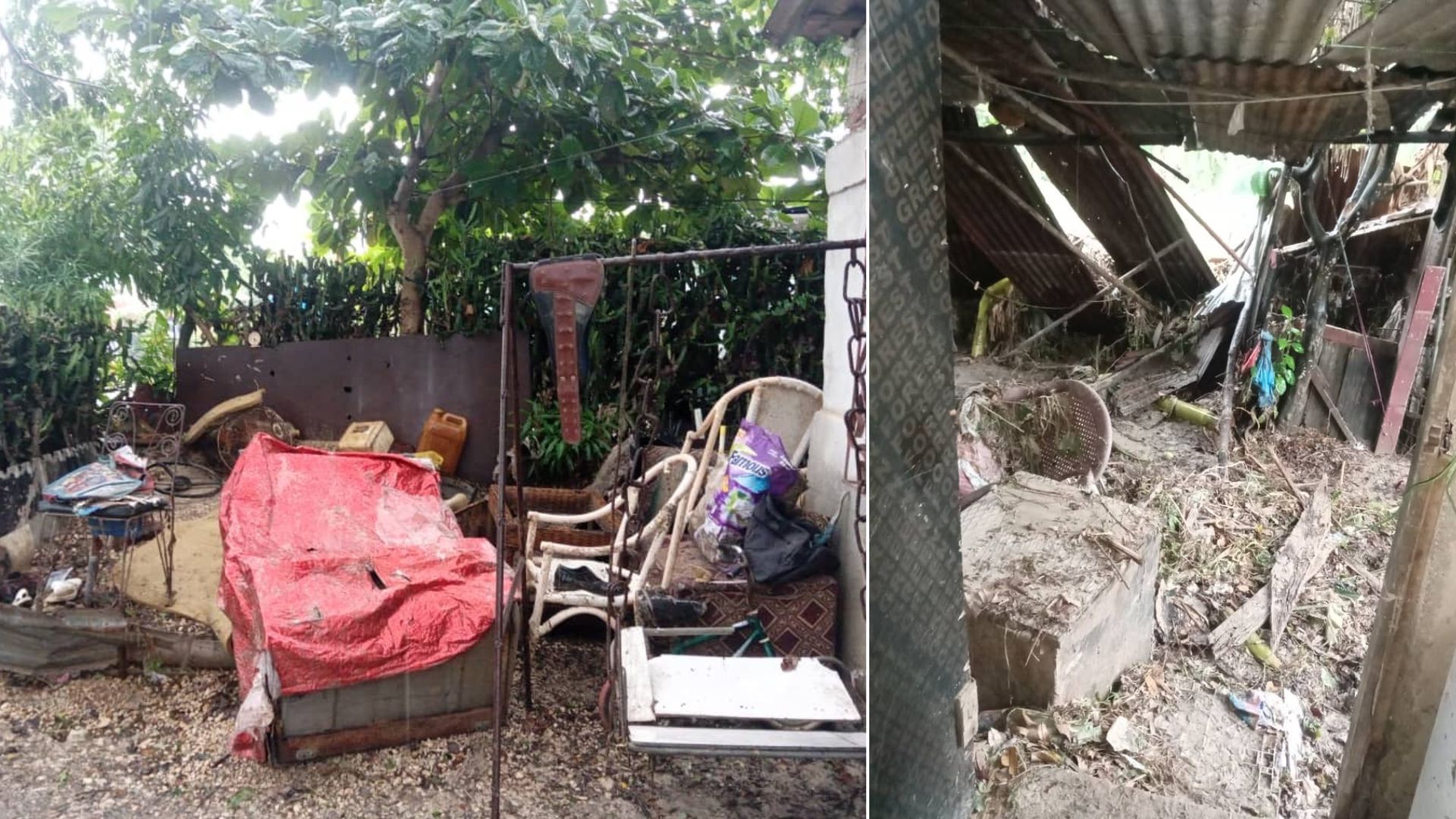 Familia que perdió todo con la crecida de un río necesita ayuda