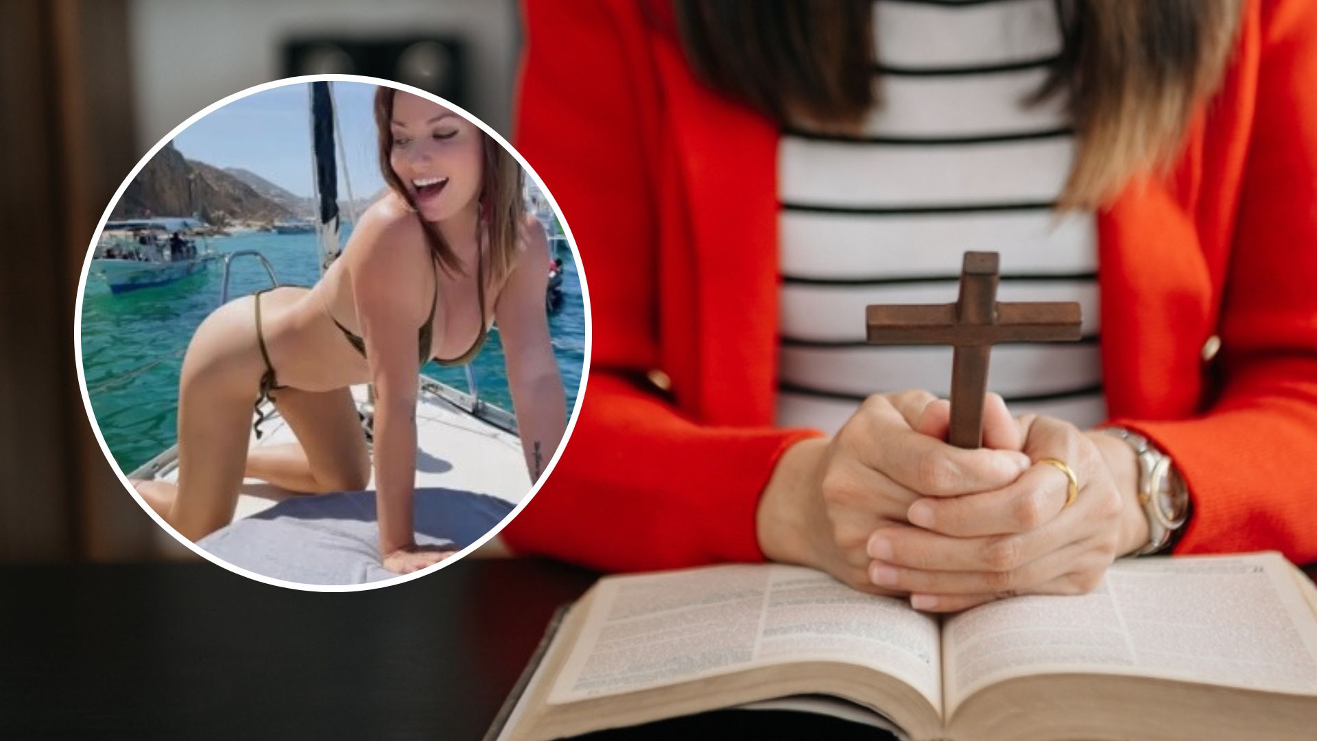 FOTOS: Pastora religiosa deja la Iglesia para convertirse en stripper; ¡ahora gana 100 mil dólares al mes!
