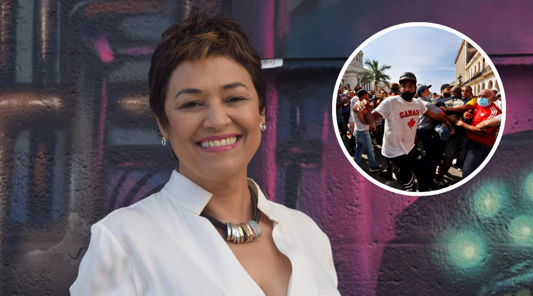 Gema Corredera y otros artistas piden libertad para los presos políticos cubanos