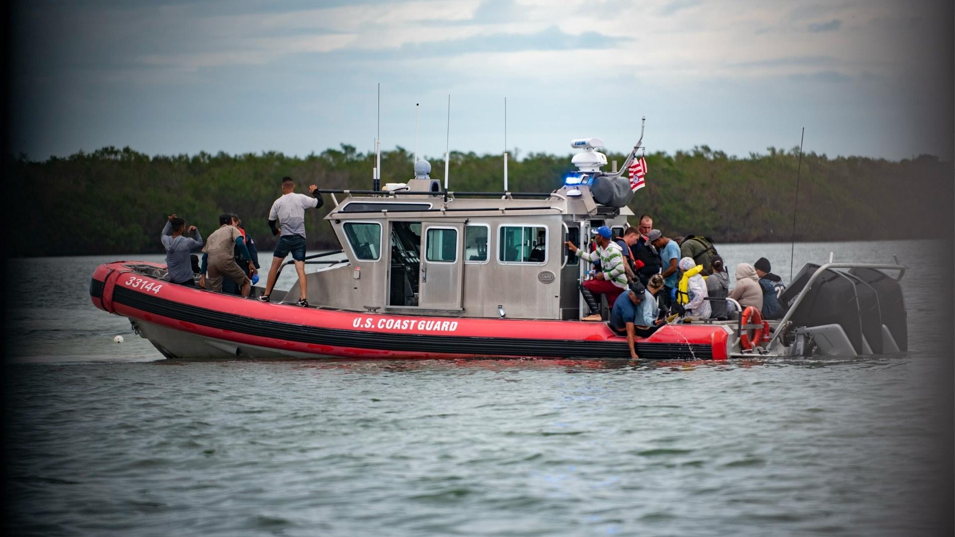 Guardia Costera de EEUU envía 43 balseros cubanos a Bahamas