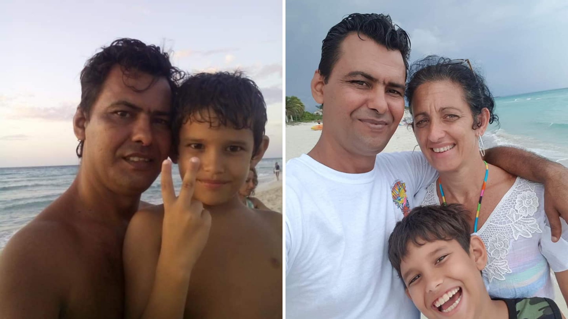 Hijo de preso político del 11J: “Es el mejor papá del mundo y está muy flaquito y enfermito”