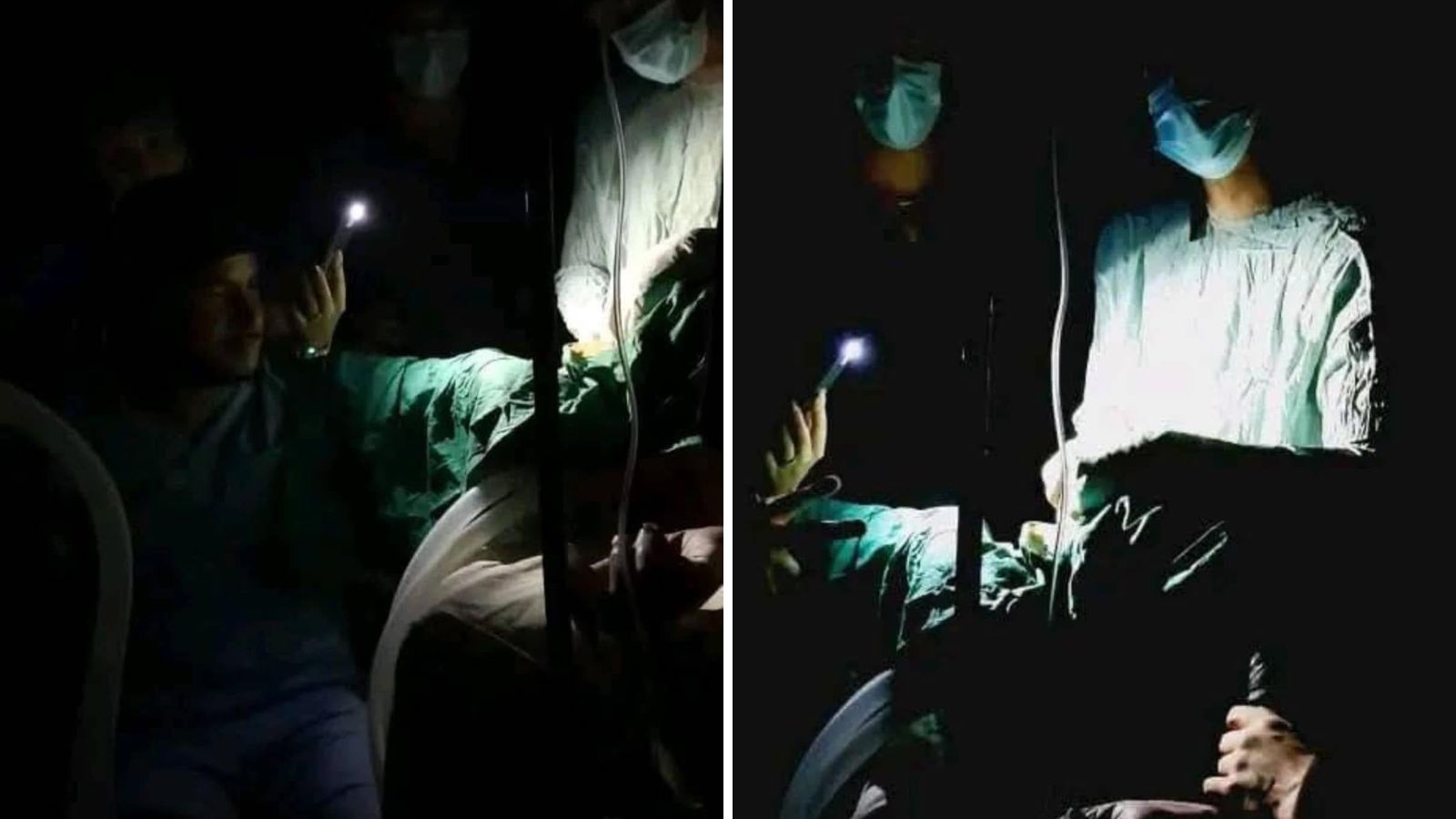 Hospitales apagados, mientras la luz es solo para turistas