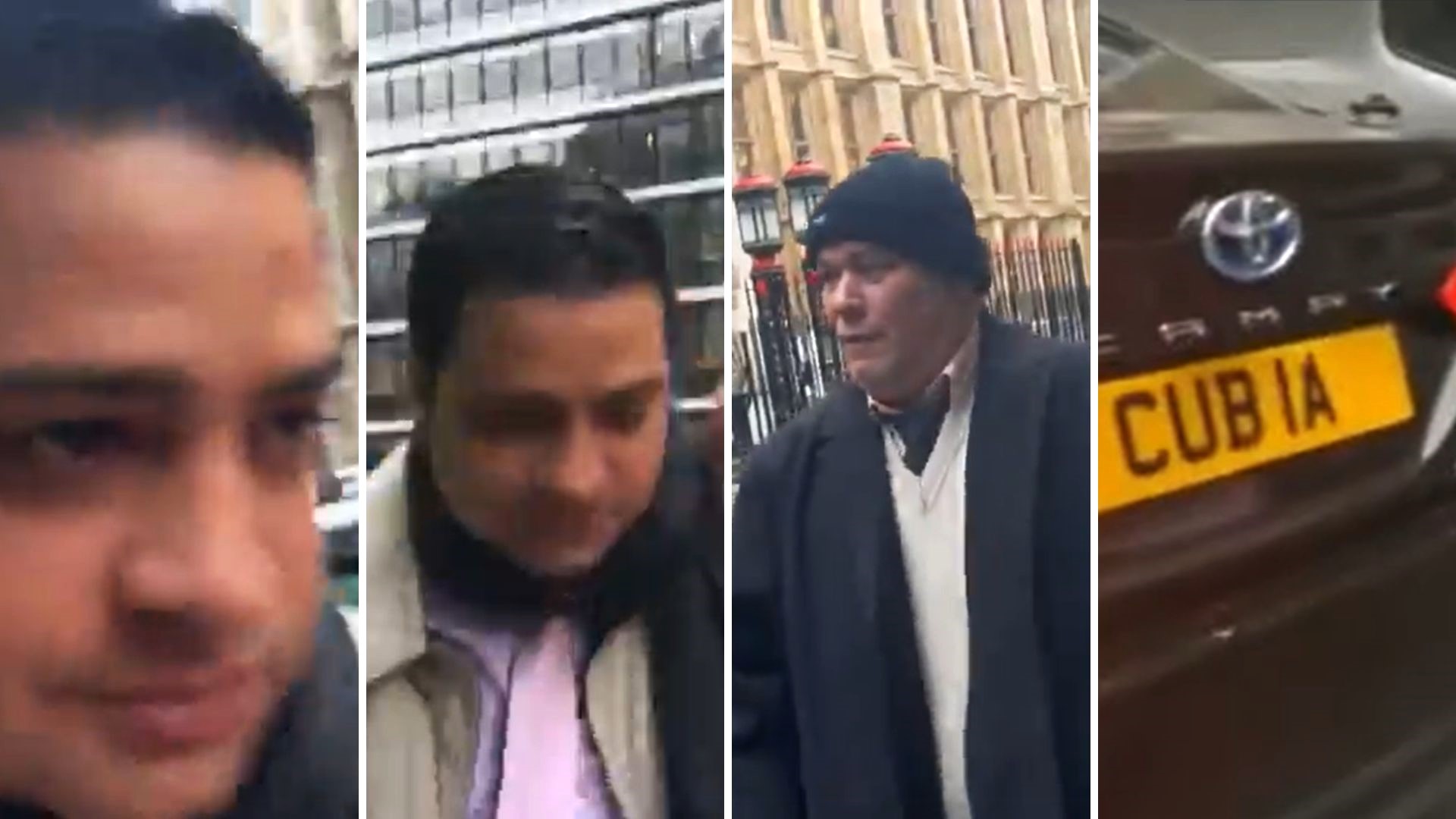 "Humberto, hijo de p...": enfrentan a representantes de la dictadura cubana en Londres