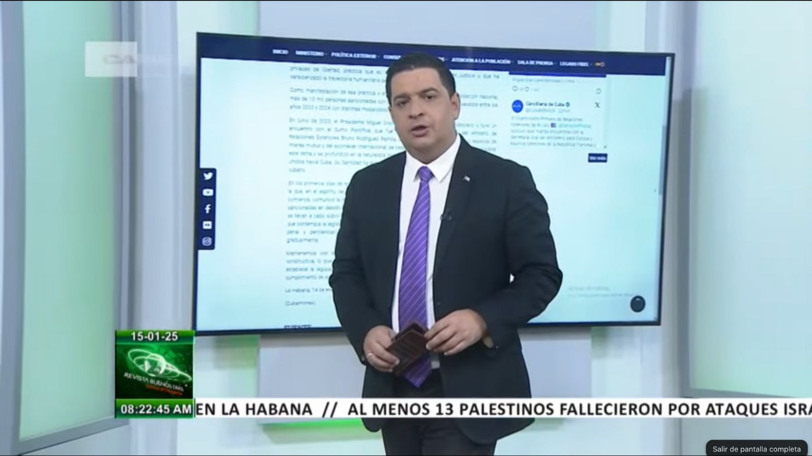 HUMBERTO LÓPEZ amenaza a presos políticos excarcelados