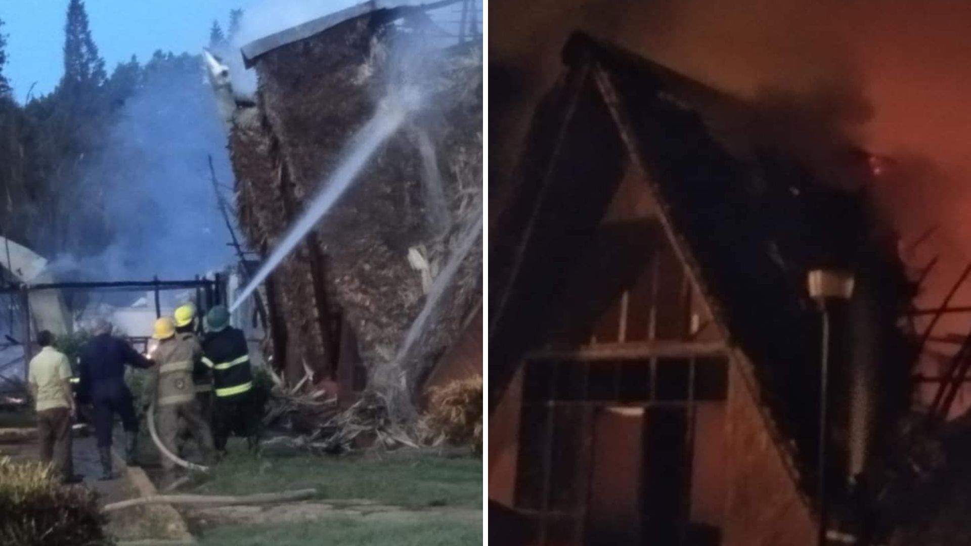 Incendio destruye restaurante cubano