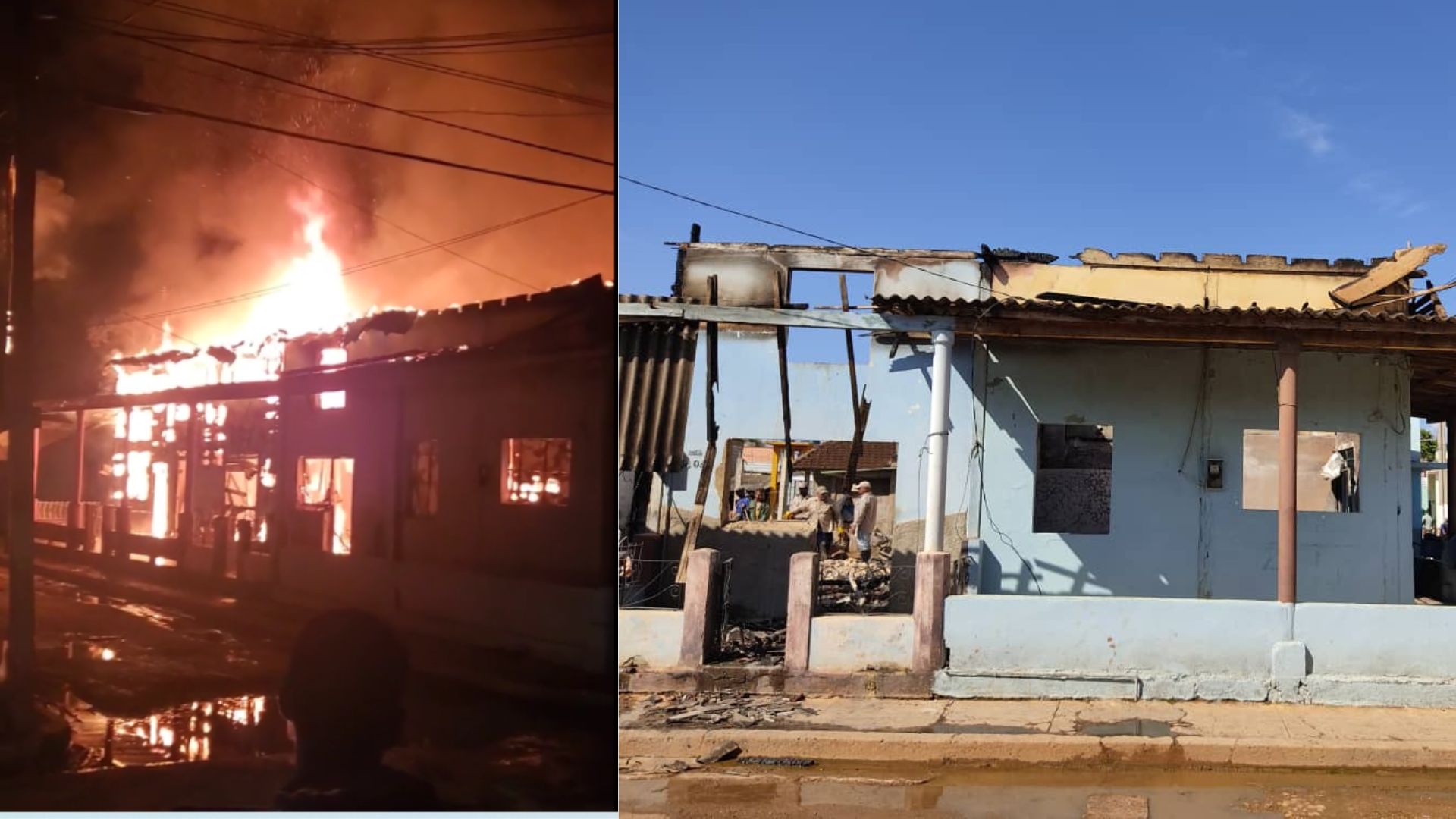 Incendio destruye viviendas de varias familias en Batabanó