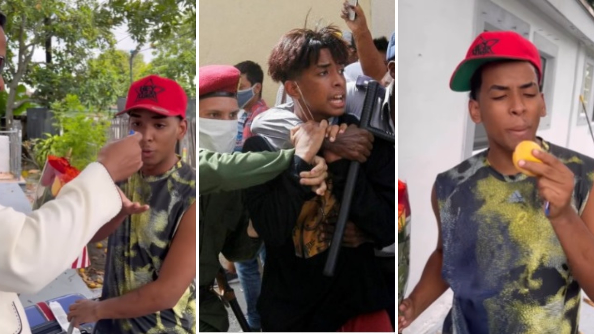 Influencer cubano detenido el 11J llega a Miami