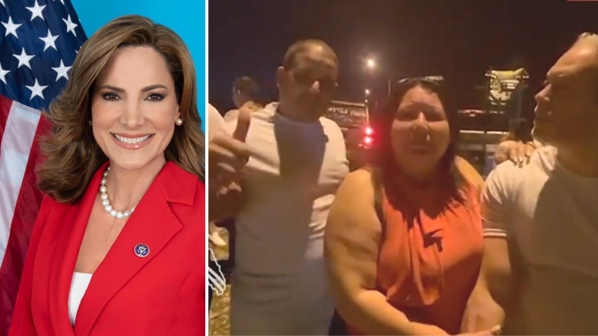 Inmigrantes cubanos agradecen a congresista Salazar tras libertad de detenidos por ICE con orden de deportación