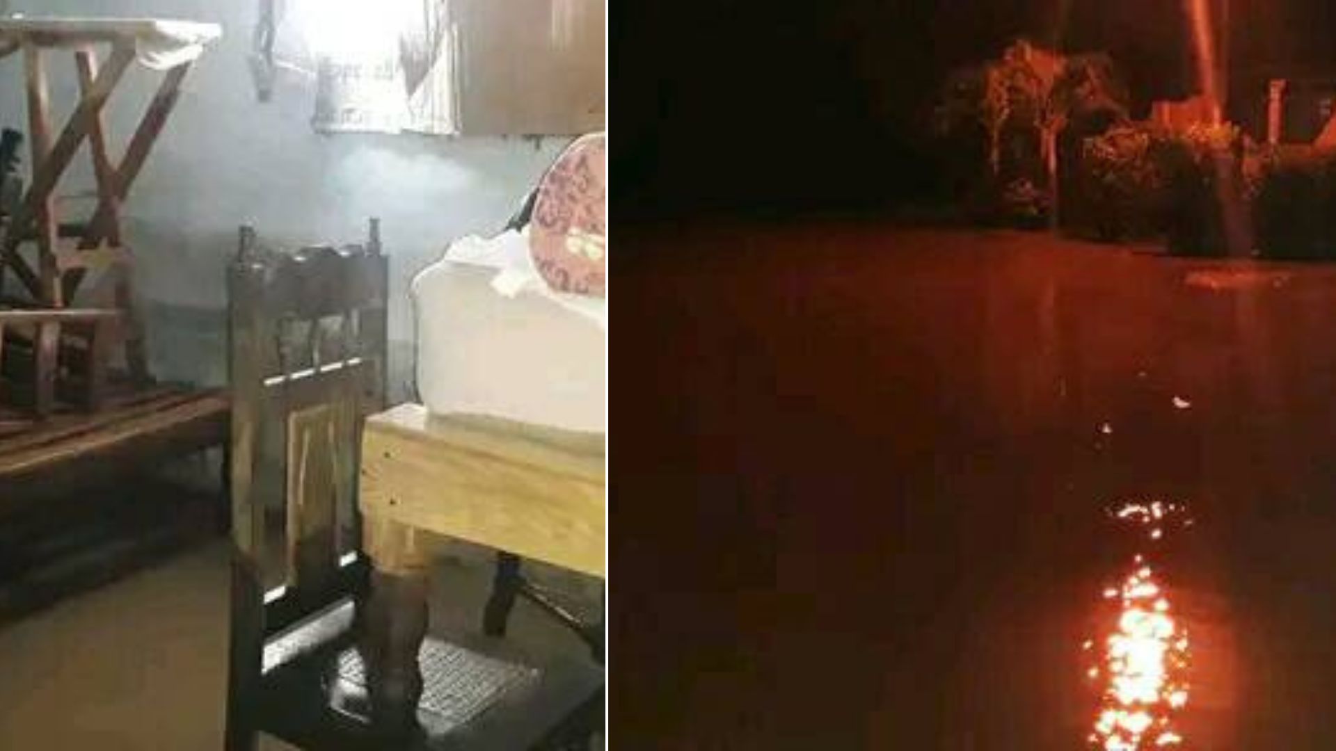 Inundación afecta a familias de Baracoa