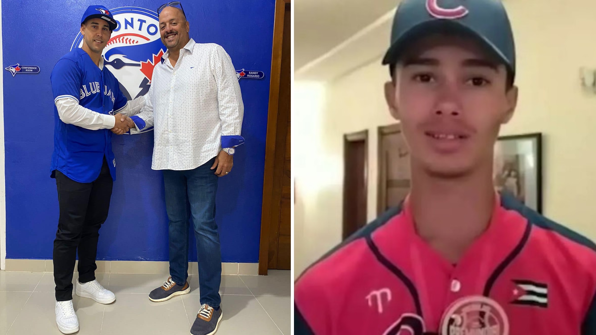 Jóvenes peloteros cubanos pactan con equipos de MLB 