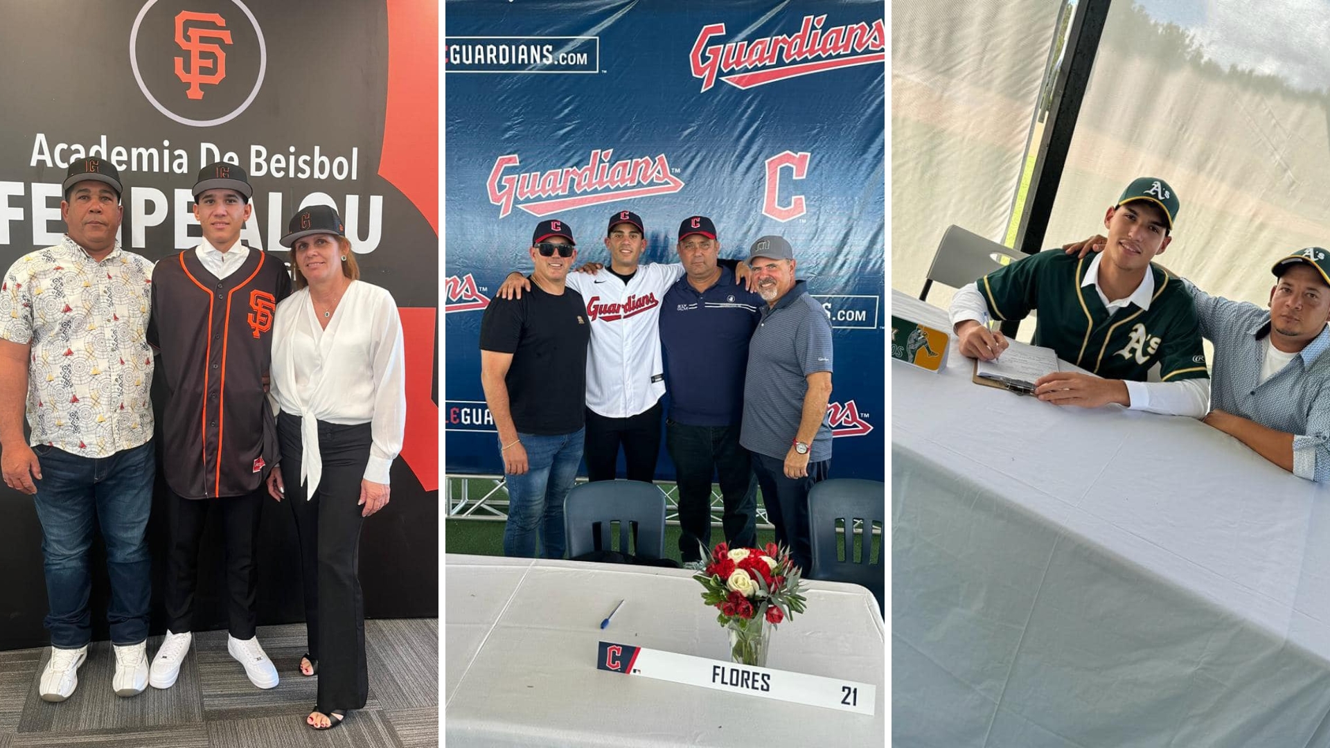 Jóvenes talentos cubanos firman con equipos de Grandes Ligas