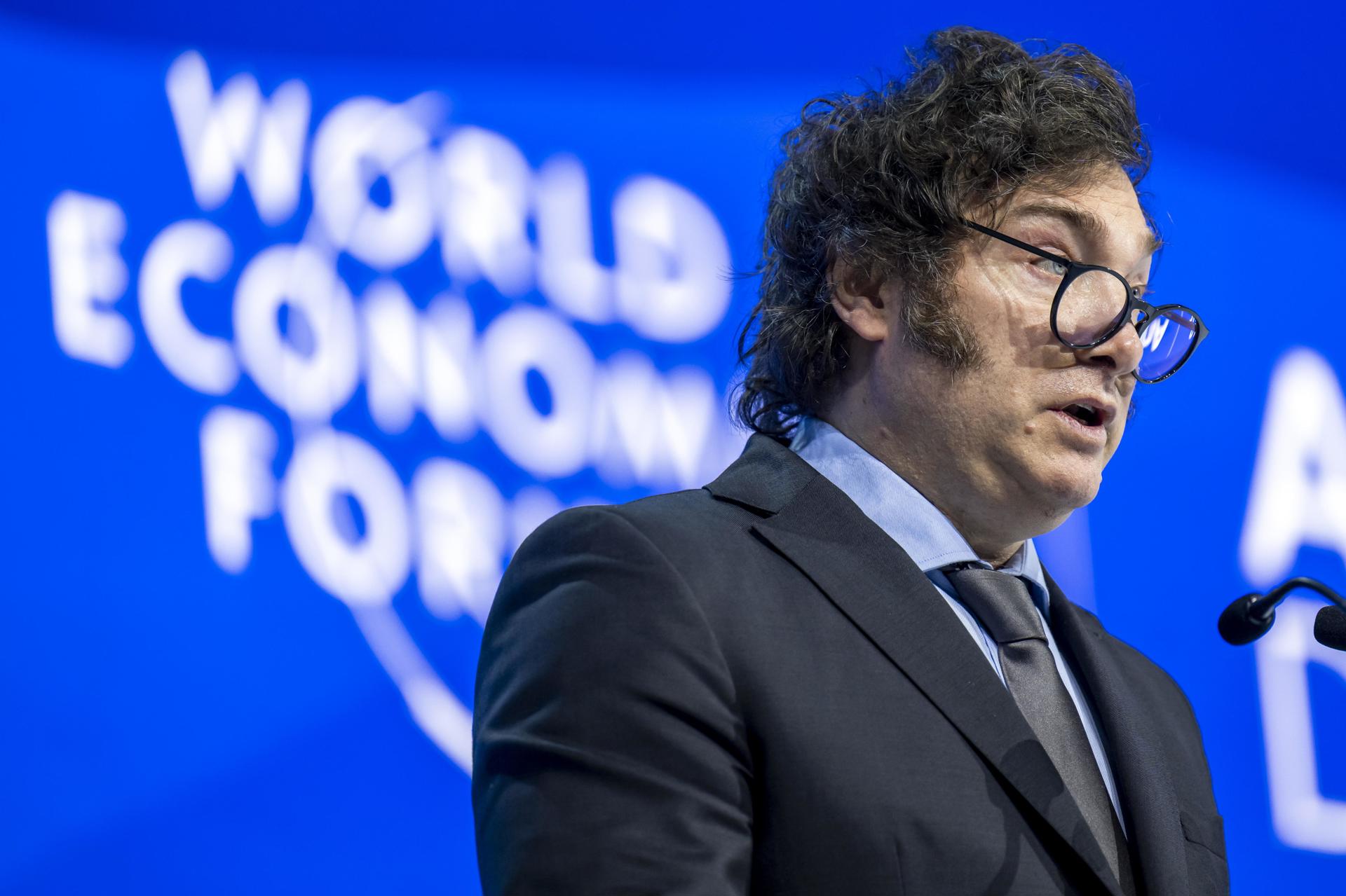 Javier Milei brilla con su discurso en el Foro Económico Mundial de Davos