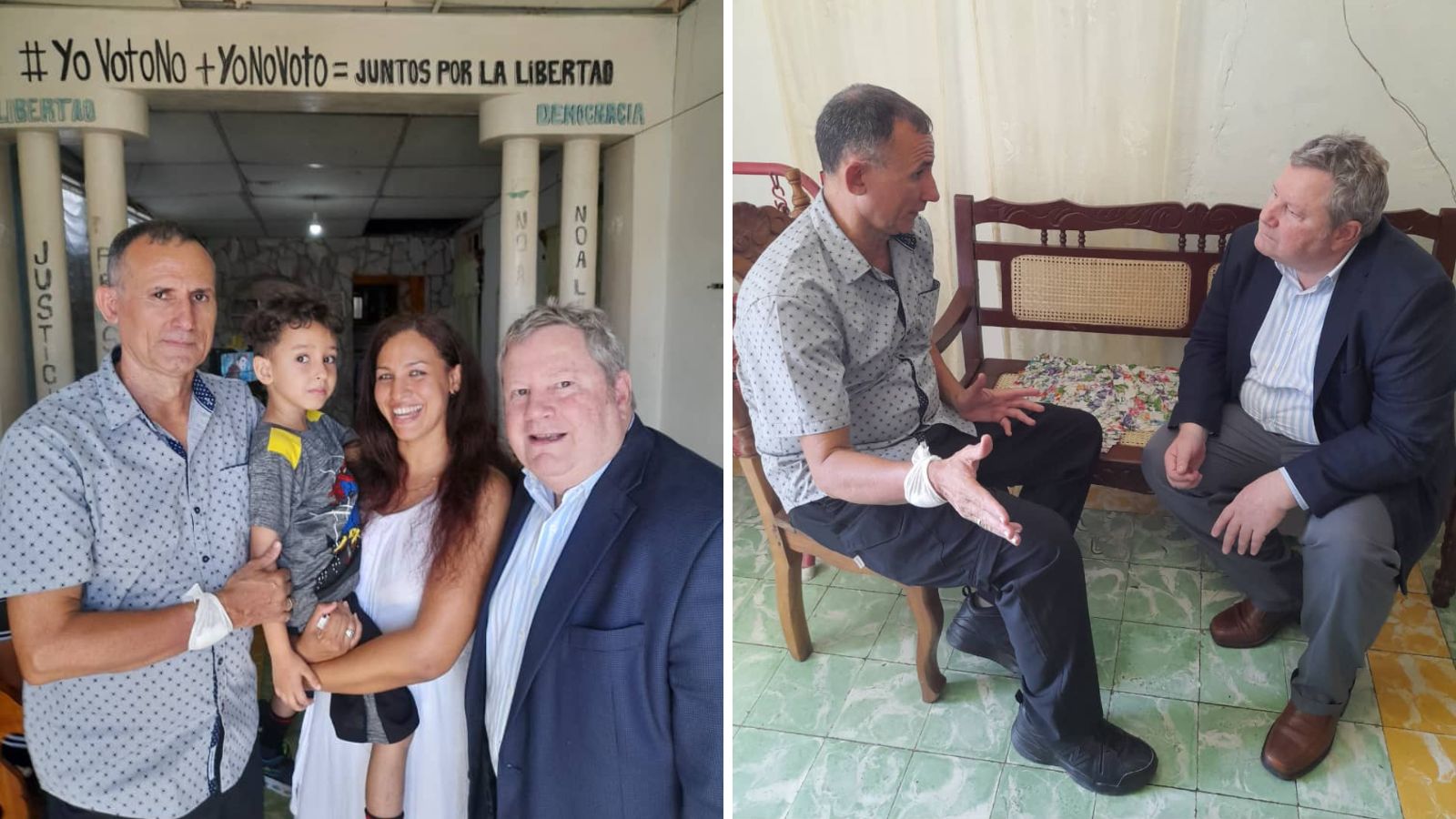 Jefe de Embajada de EEUU en La Habana visita al opositor José Daniel Ferrer