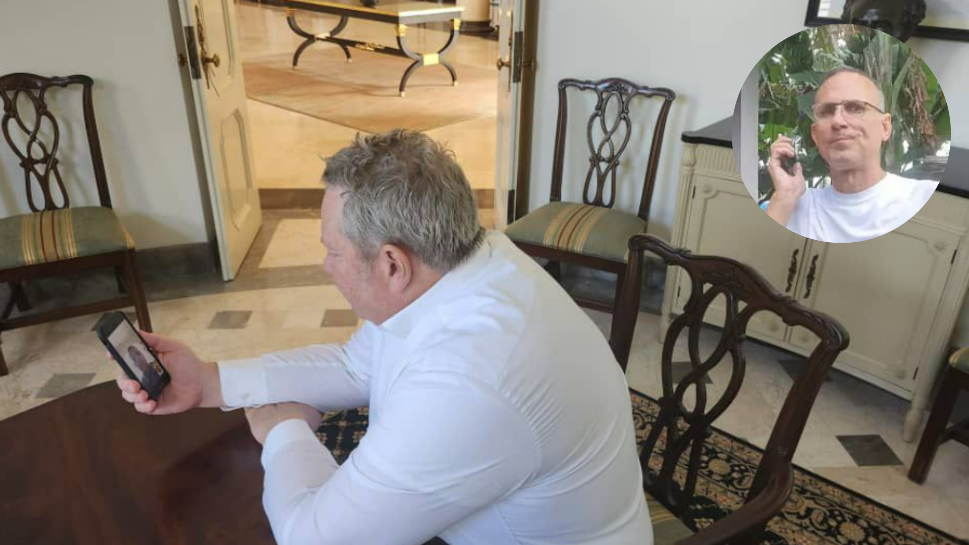 José Daniel Ferrer conversa con Mike Hammer luego de su excarcelación