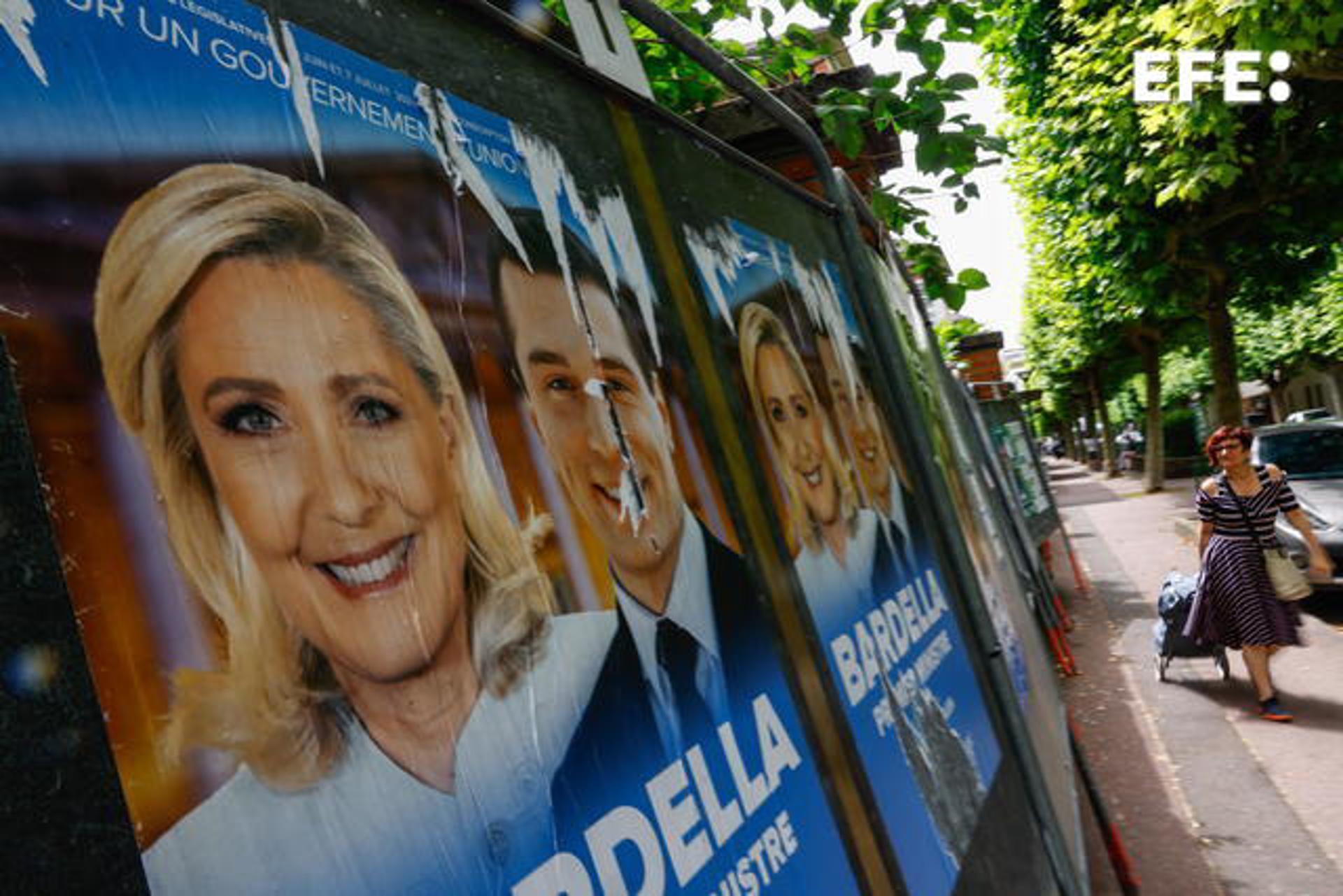 La derecha francesa de Marine Le Pen logra una victoria histórica en Francia