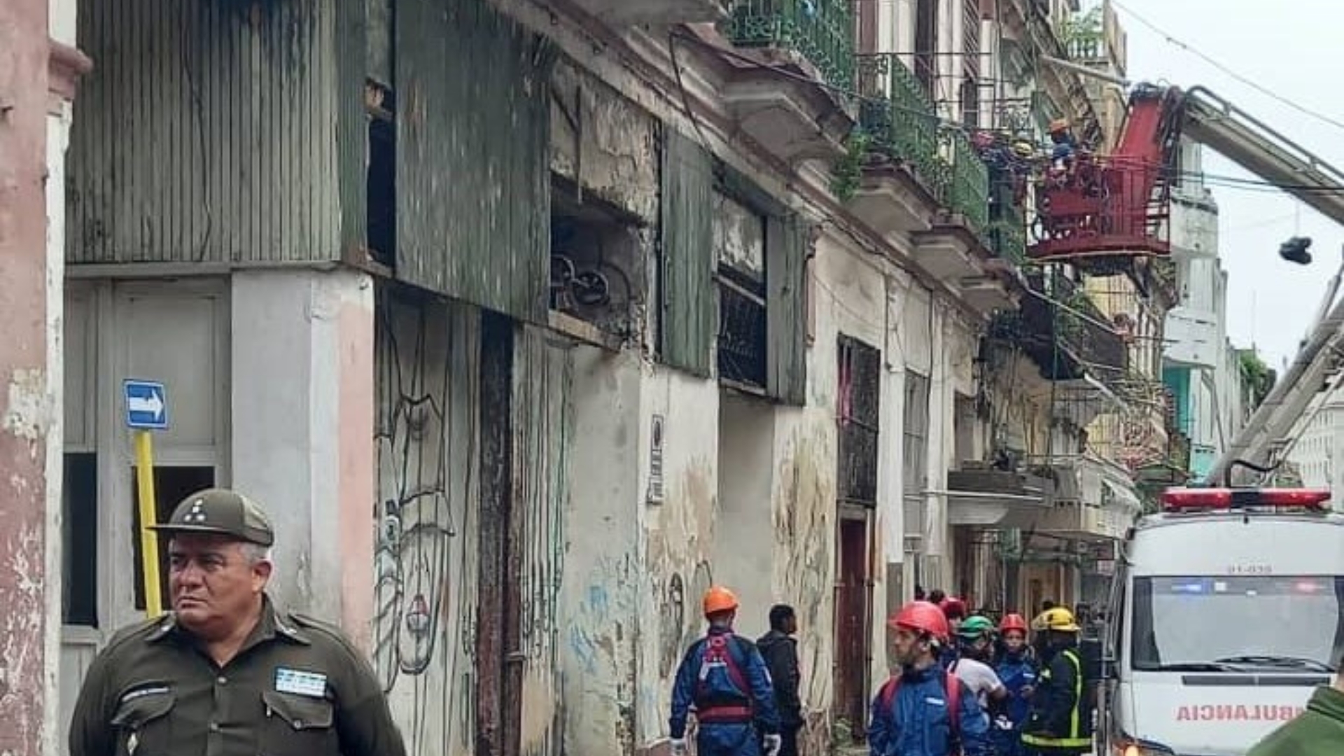 La Habana: casi 20 derrumbes de viviendas tras las lluvias de Idalia